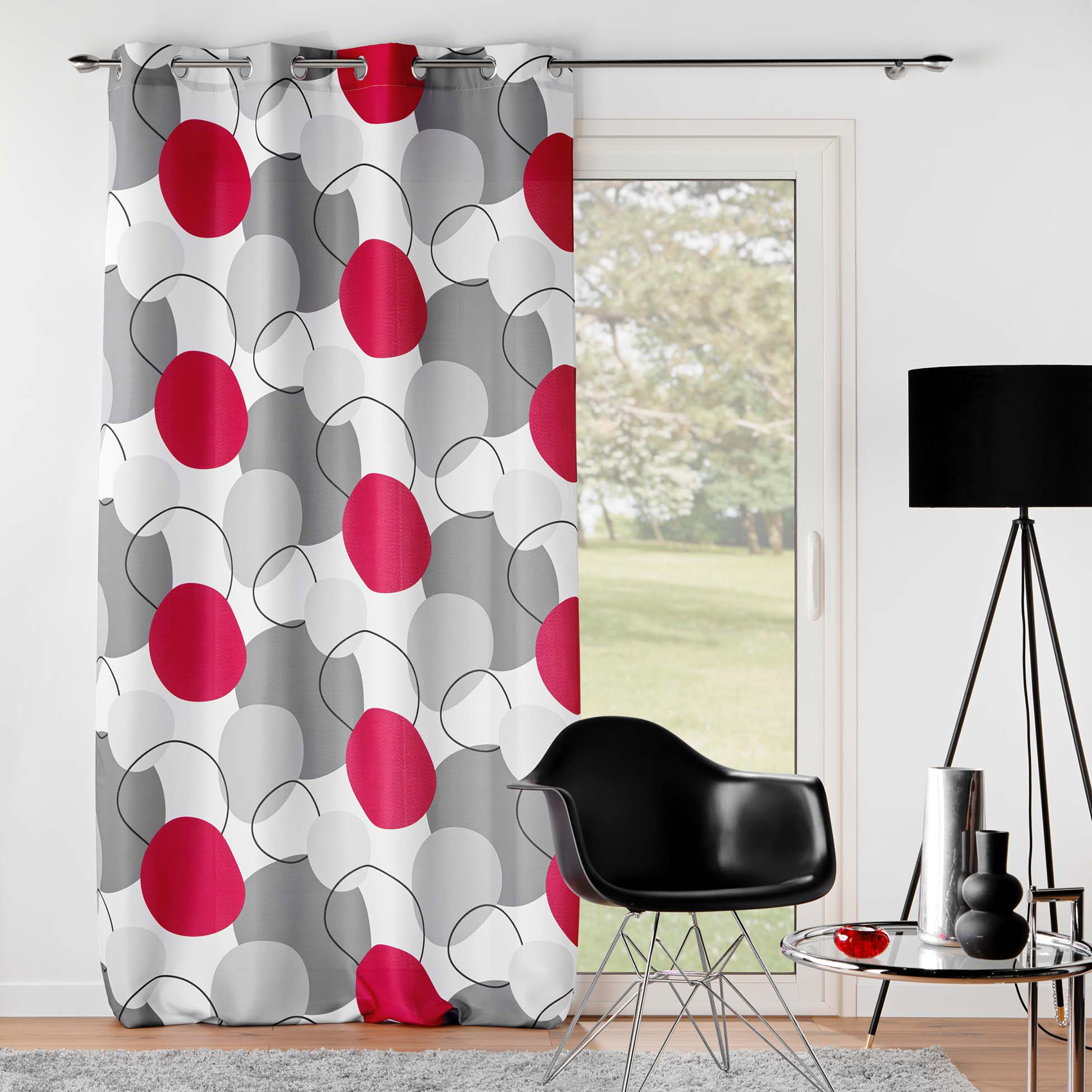 Rideau à formes géométriques — vue 5