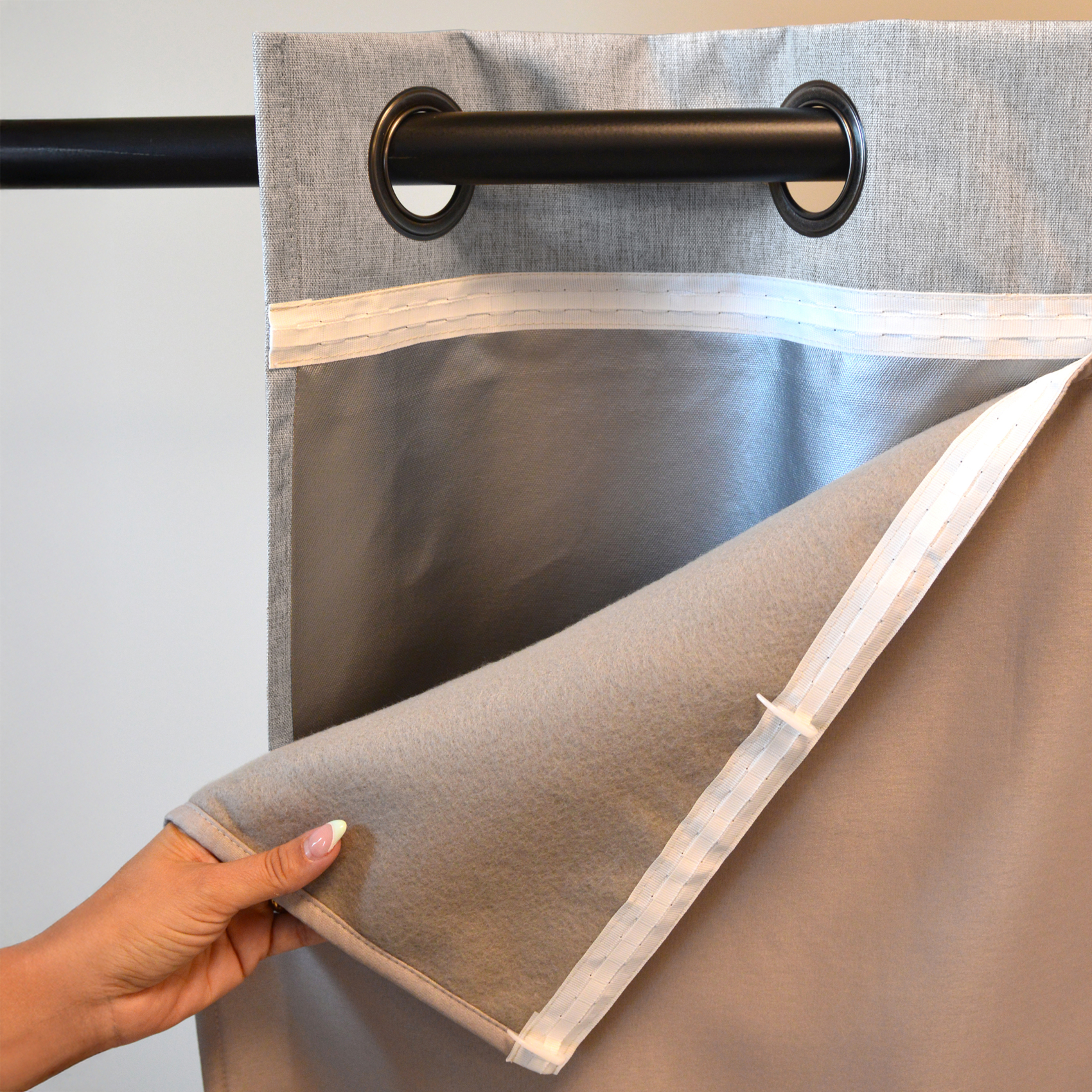 Rideau thermique et occultant  hiver - été — vue 6