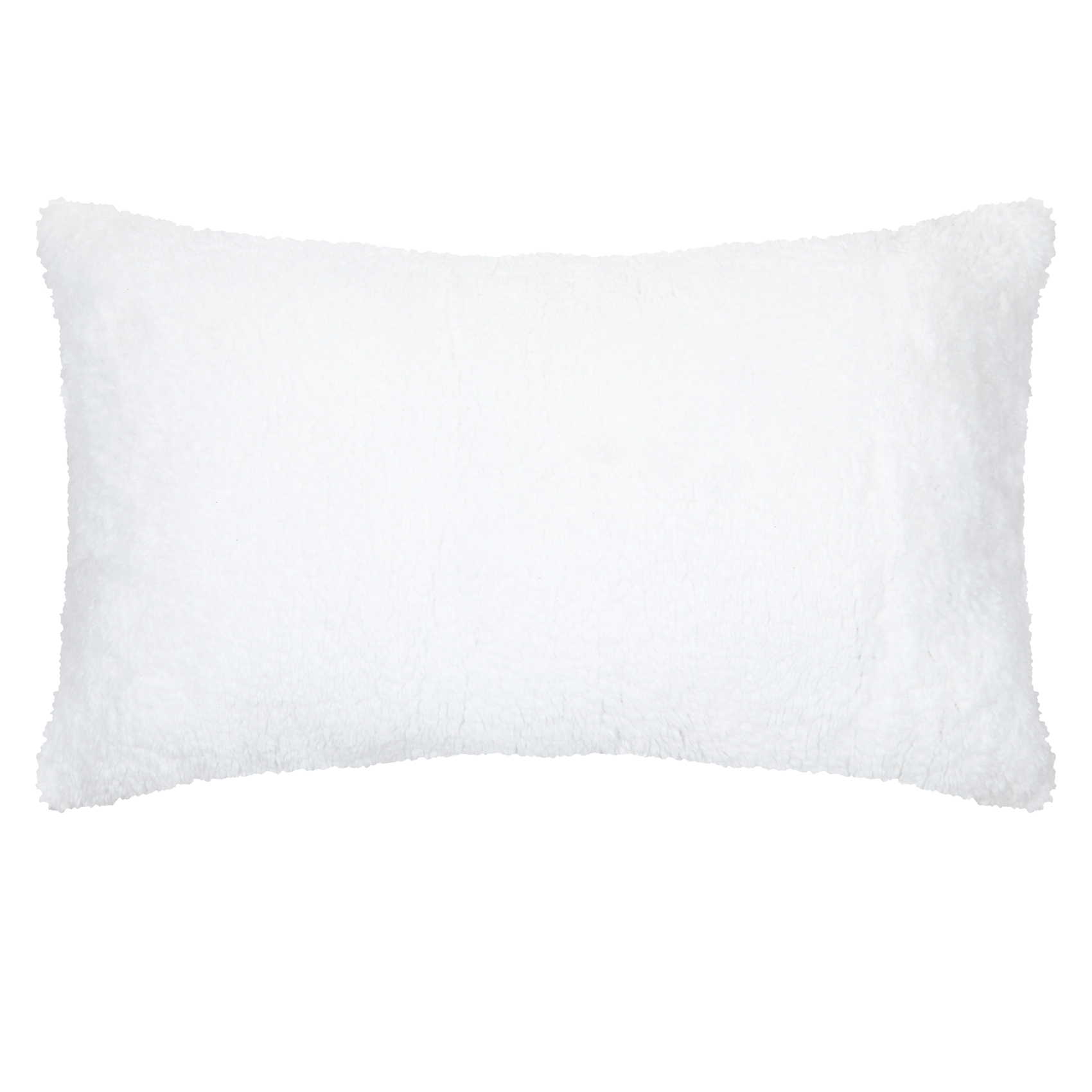 Coussin en polaire avec message brodé Cosy — vue 3