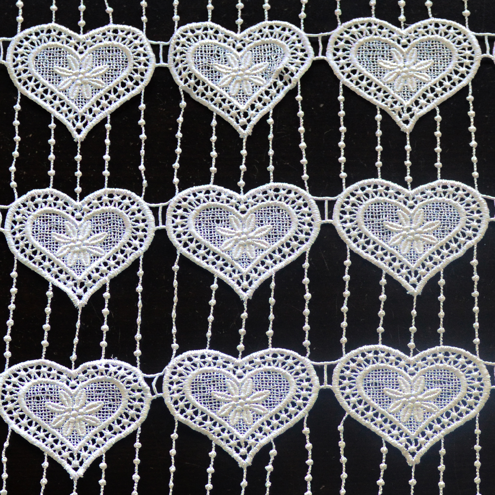 Modulable en macramé cœur — vue 3