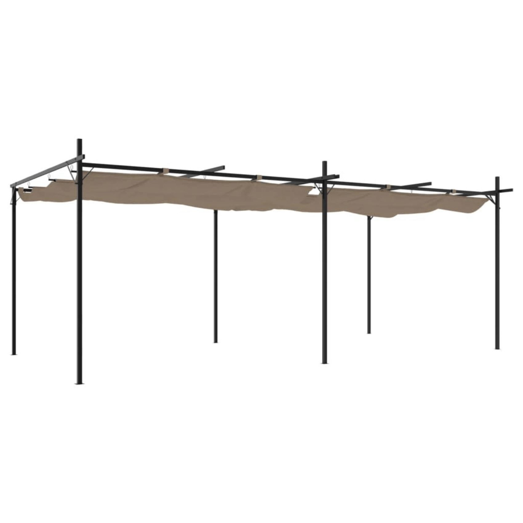 Pergola avec toit rétractable — vue 5