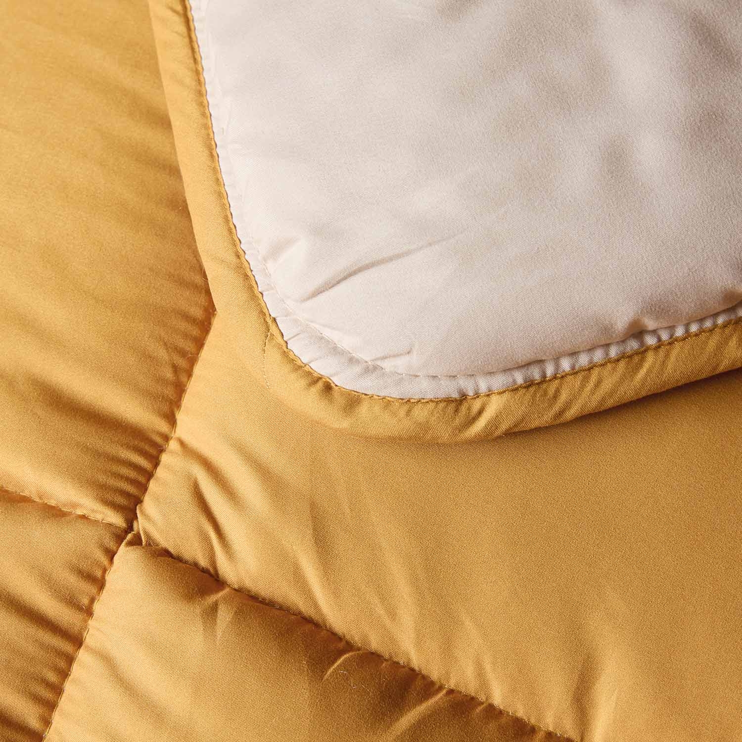 Couette chaude microfibre bicolore 400 gr/m2 — vue 3