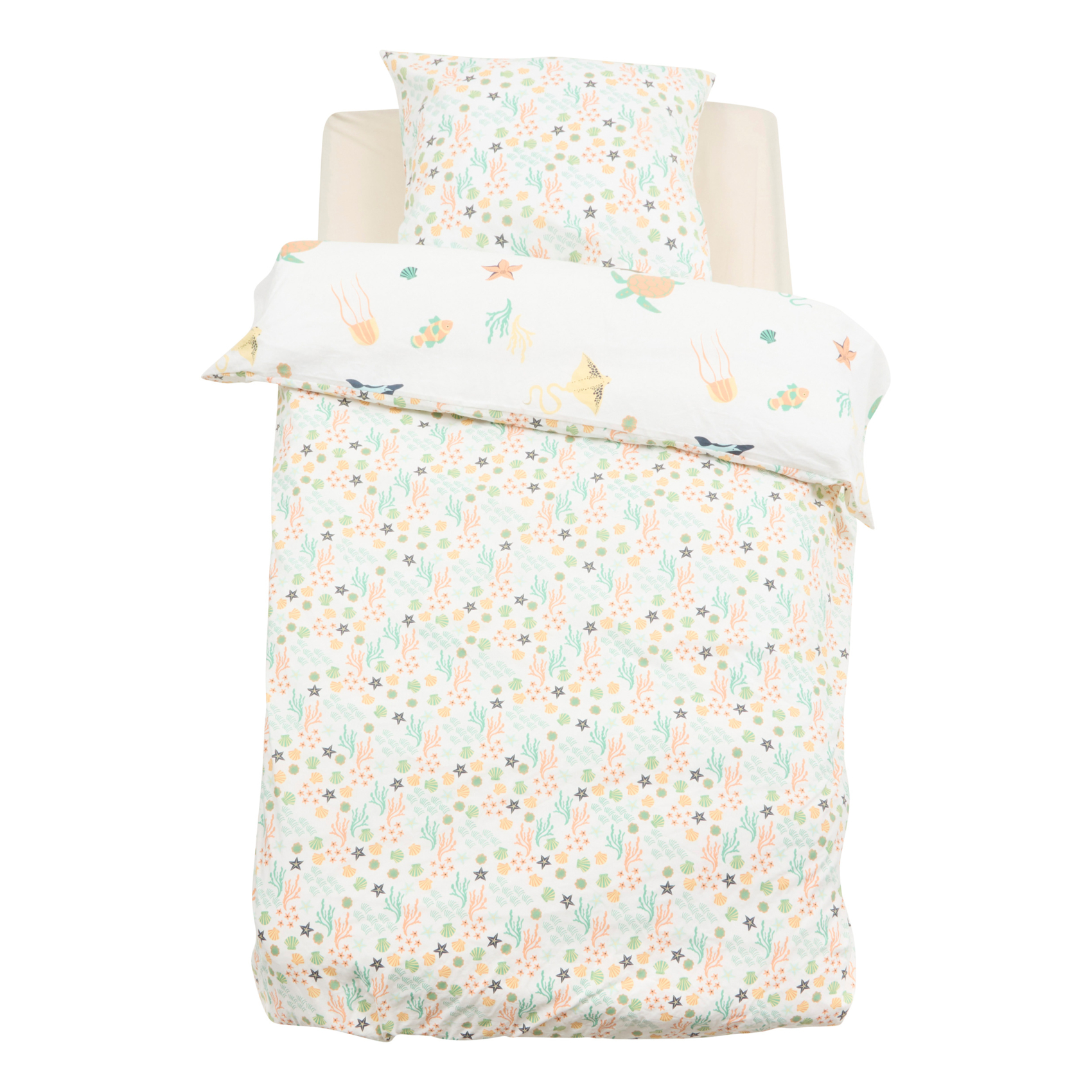 Parure de lit 2 pièces mer housse + taie — vue 3