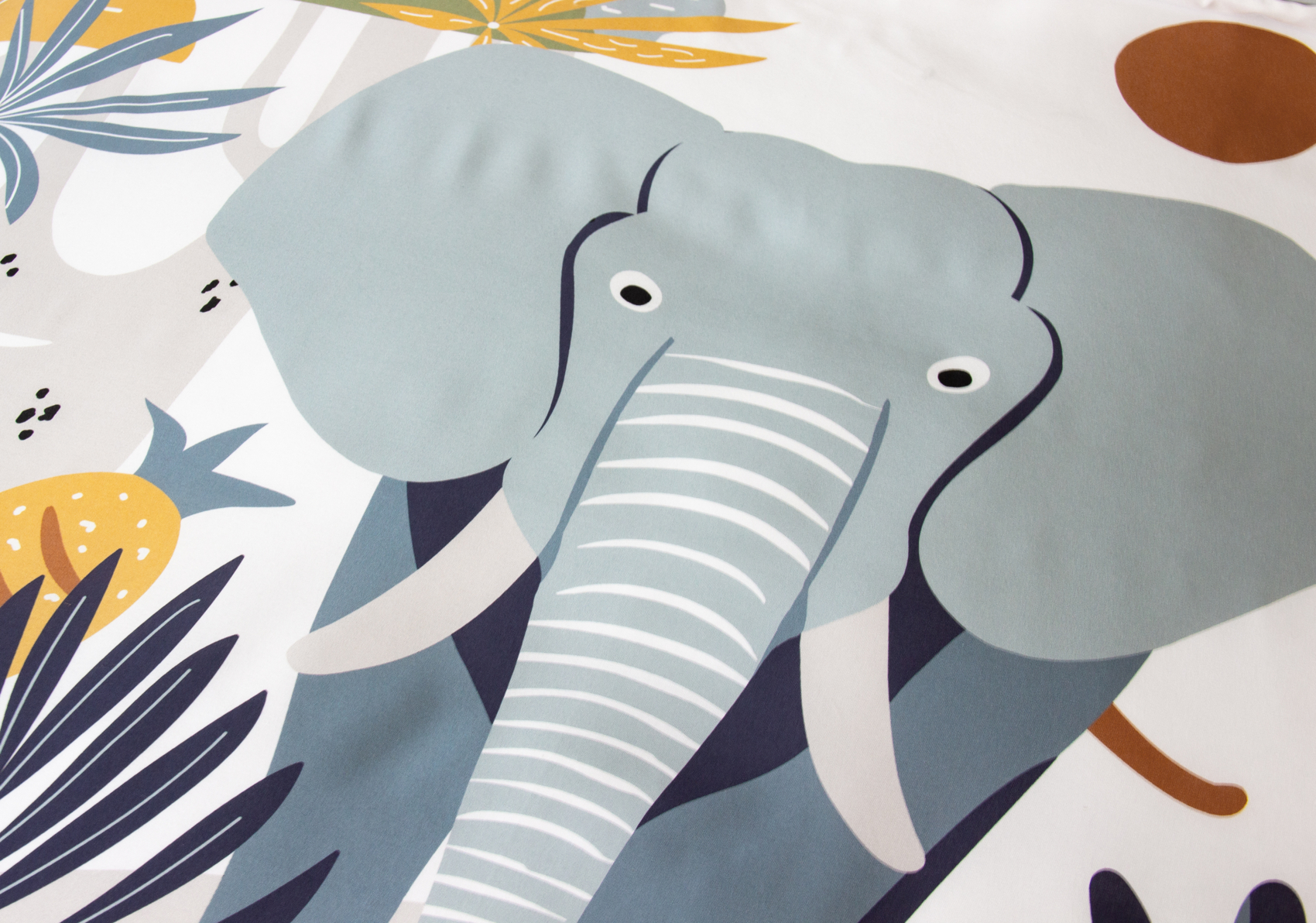 Parure de lit enfant 2 pièces éléphant housse + taie — vue 3