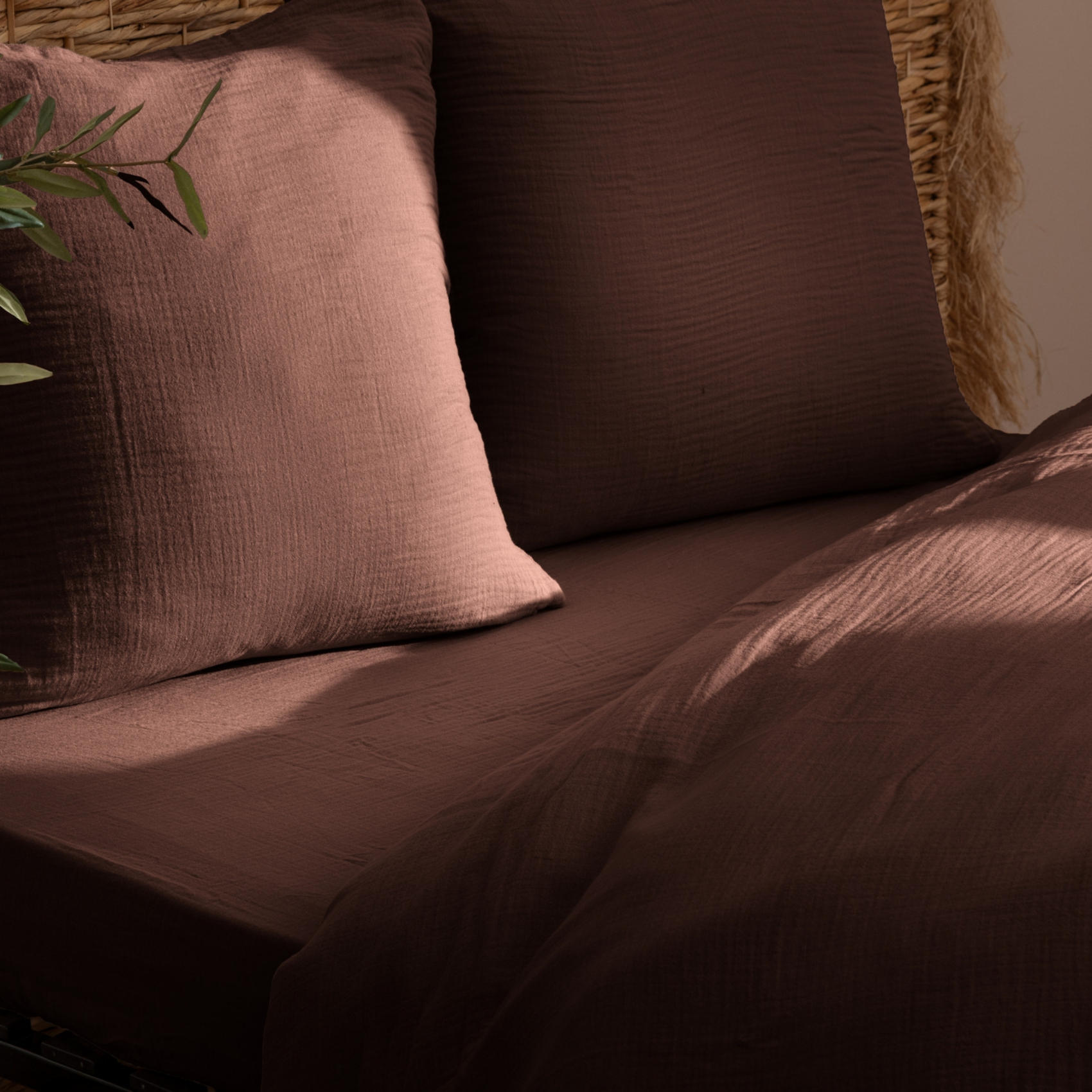 Drap housse en gaze de coton — vue 4