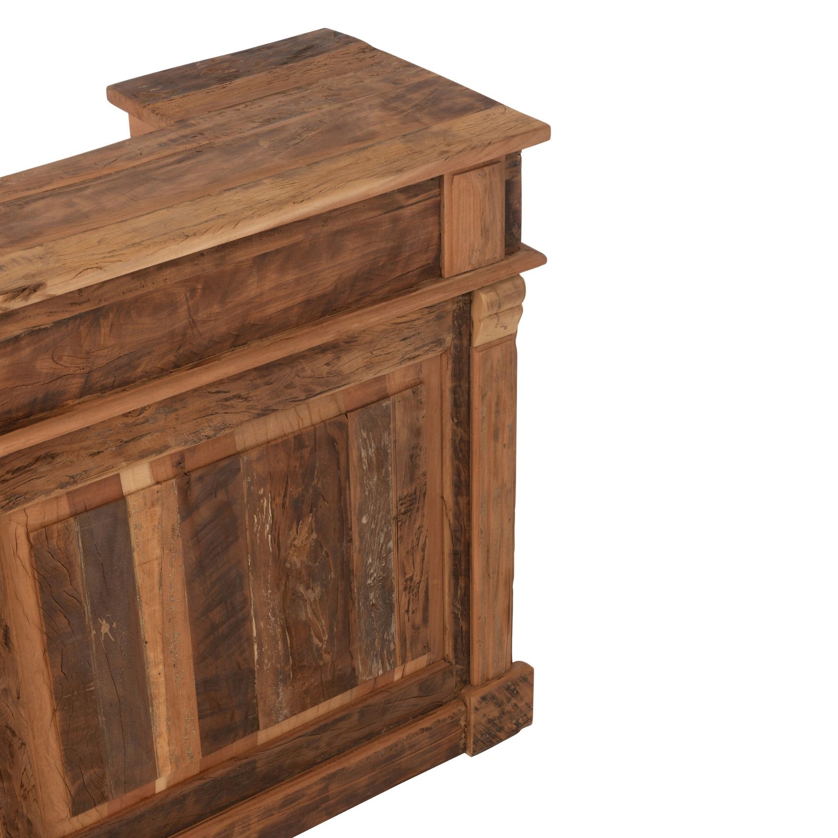 Bar en bois rangements multiples — vue 5