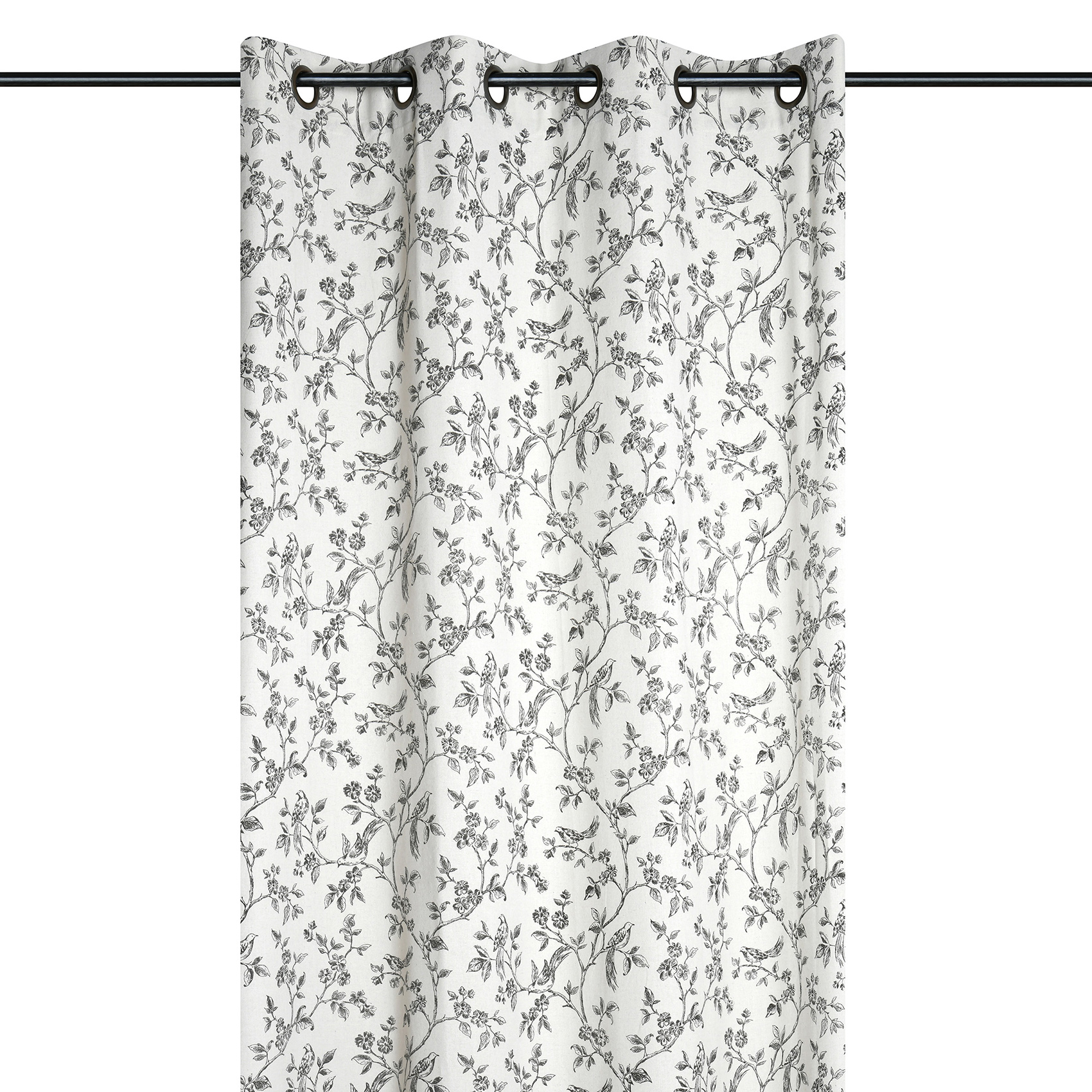 Rideau à oeillets style campagne — vue 4