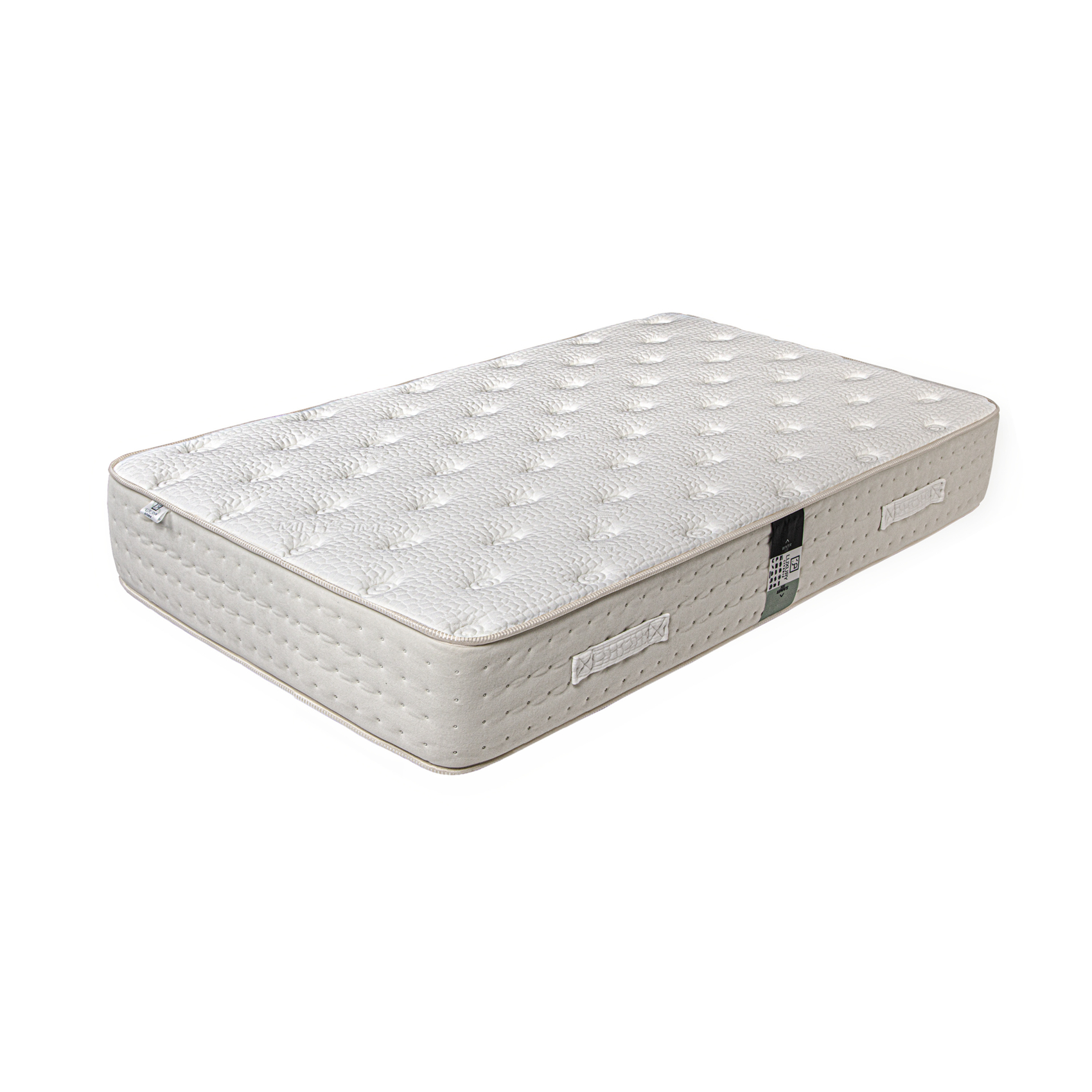 Ensemble matelas mousse 26 cm et sommier beige — vue 3