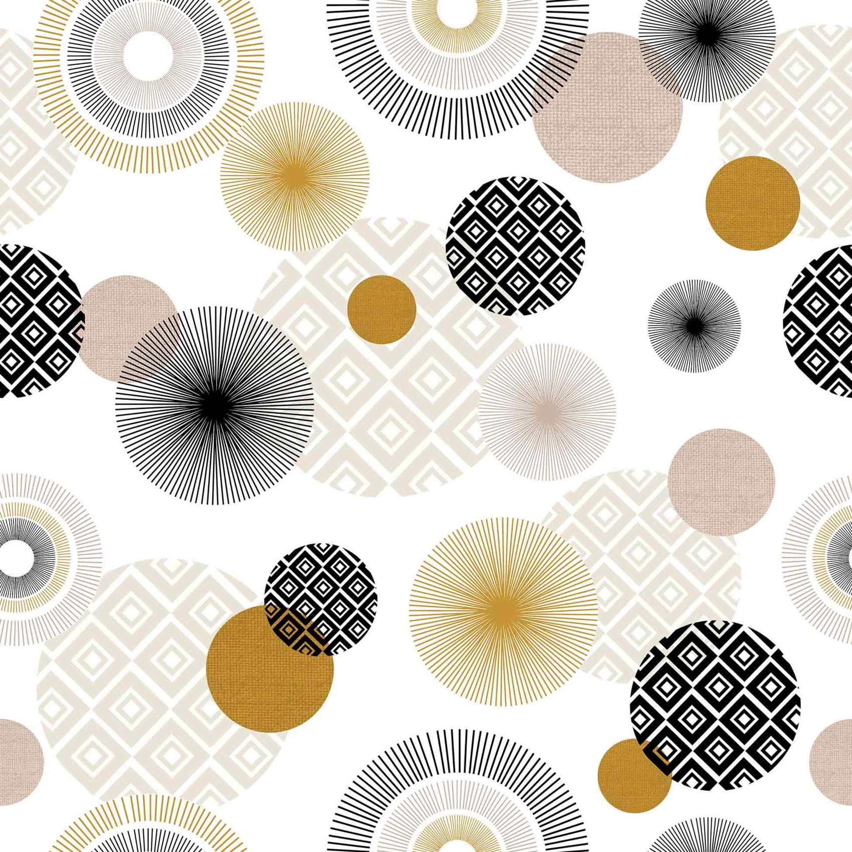 Sous-nappe protectrice imprimée graphiques