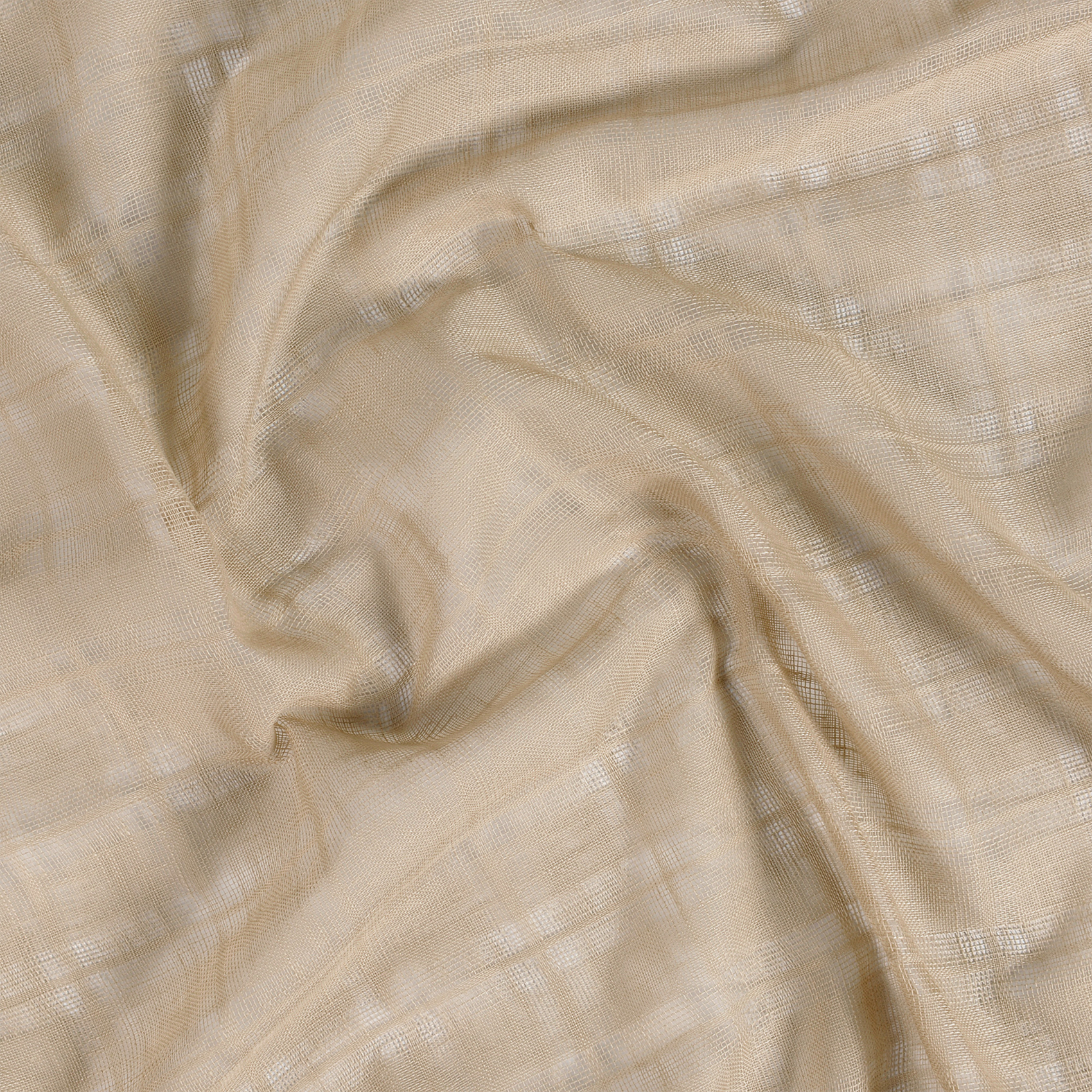 Vitrage à la paire effet carreaux ajourés style Kelsch — vue 5