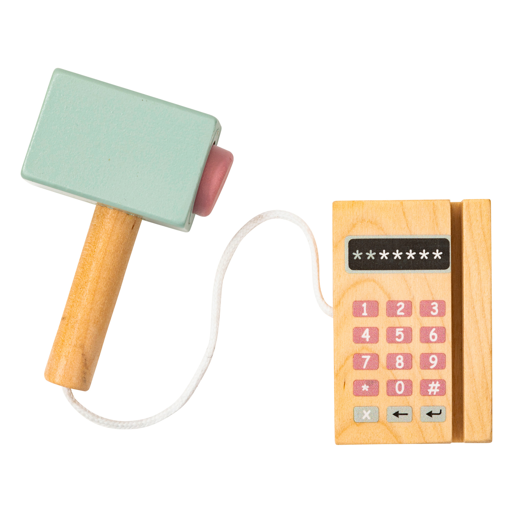 Marchande pour enfant en bois — vue 3