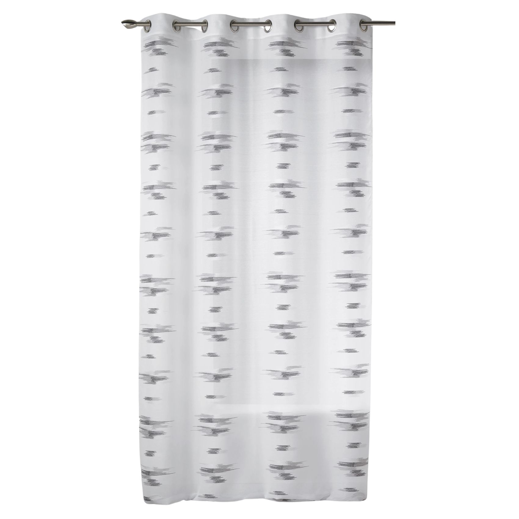 Voilage fluide à motifs abstraits — vue 4