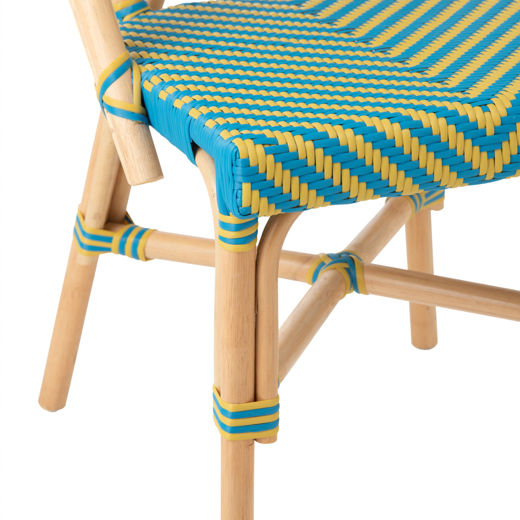 Chaise de jardin en rotin tressé — vue 6