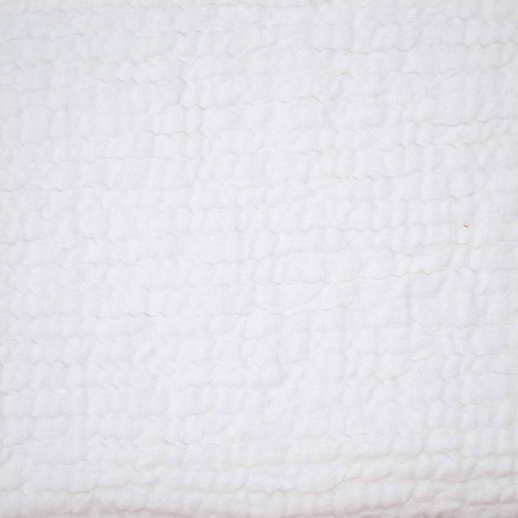 Plaid réversible en coton nid d'abeille — vue 6