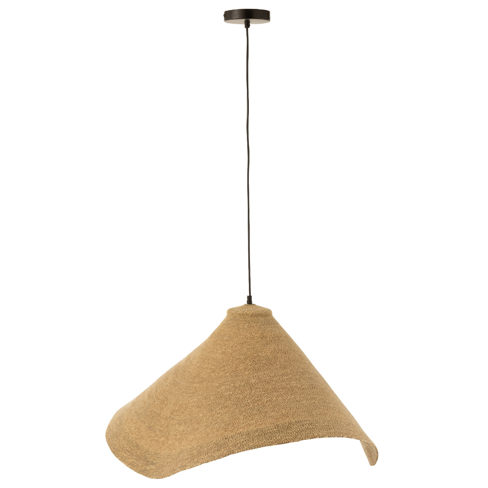 Suspension cône en jonc de mer — vue 4