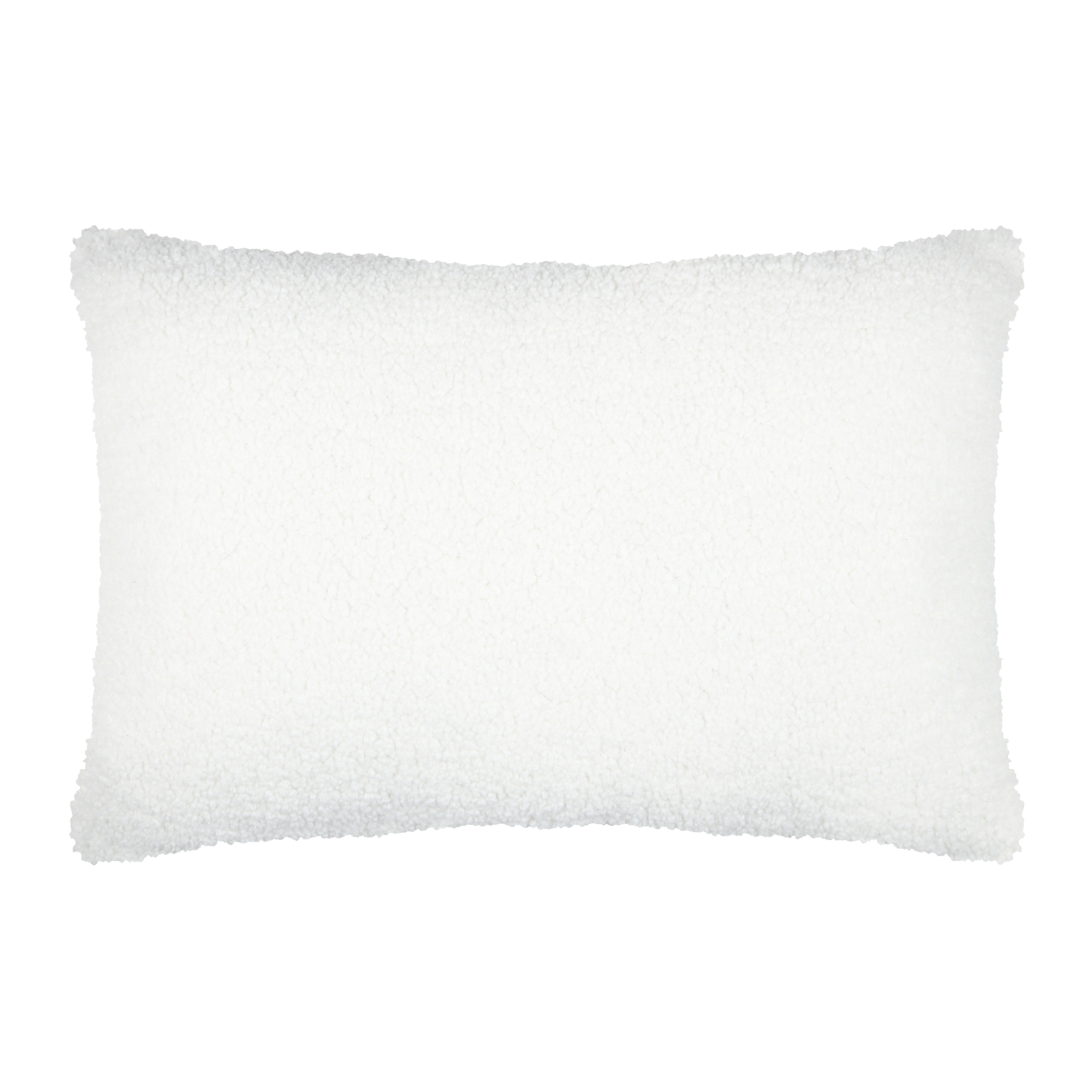 Coussin rectangulaire en bouclette à motif montagne — vue 3