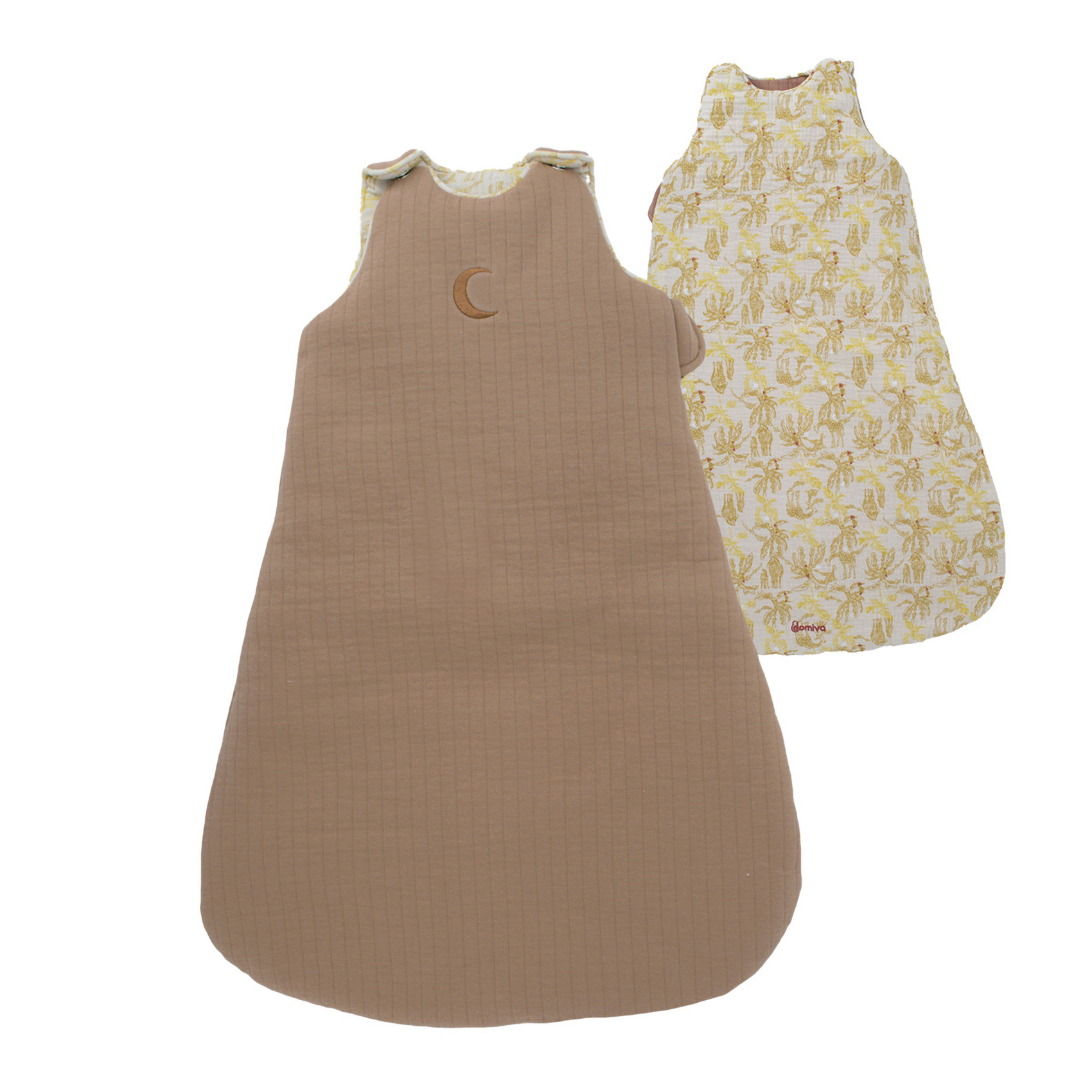 Gigoteuse bébé réversible Lune / Safari