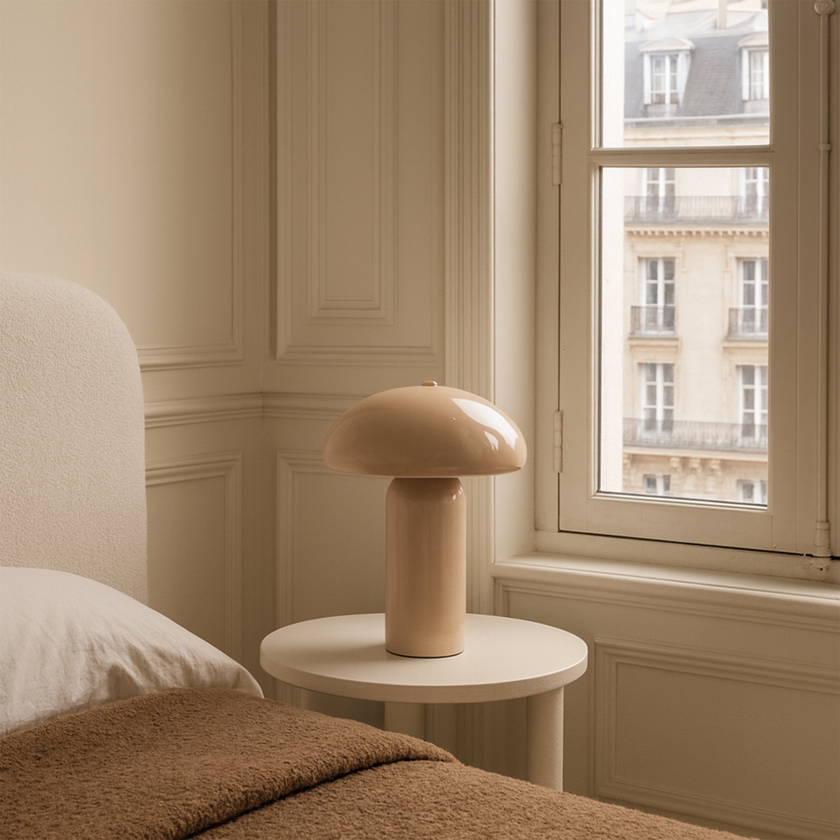 Lampe décorative en métal au design arrondi — vue 4