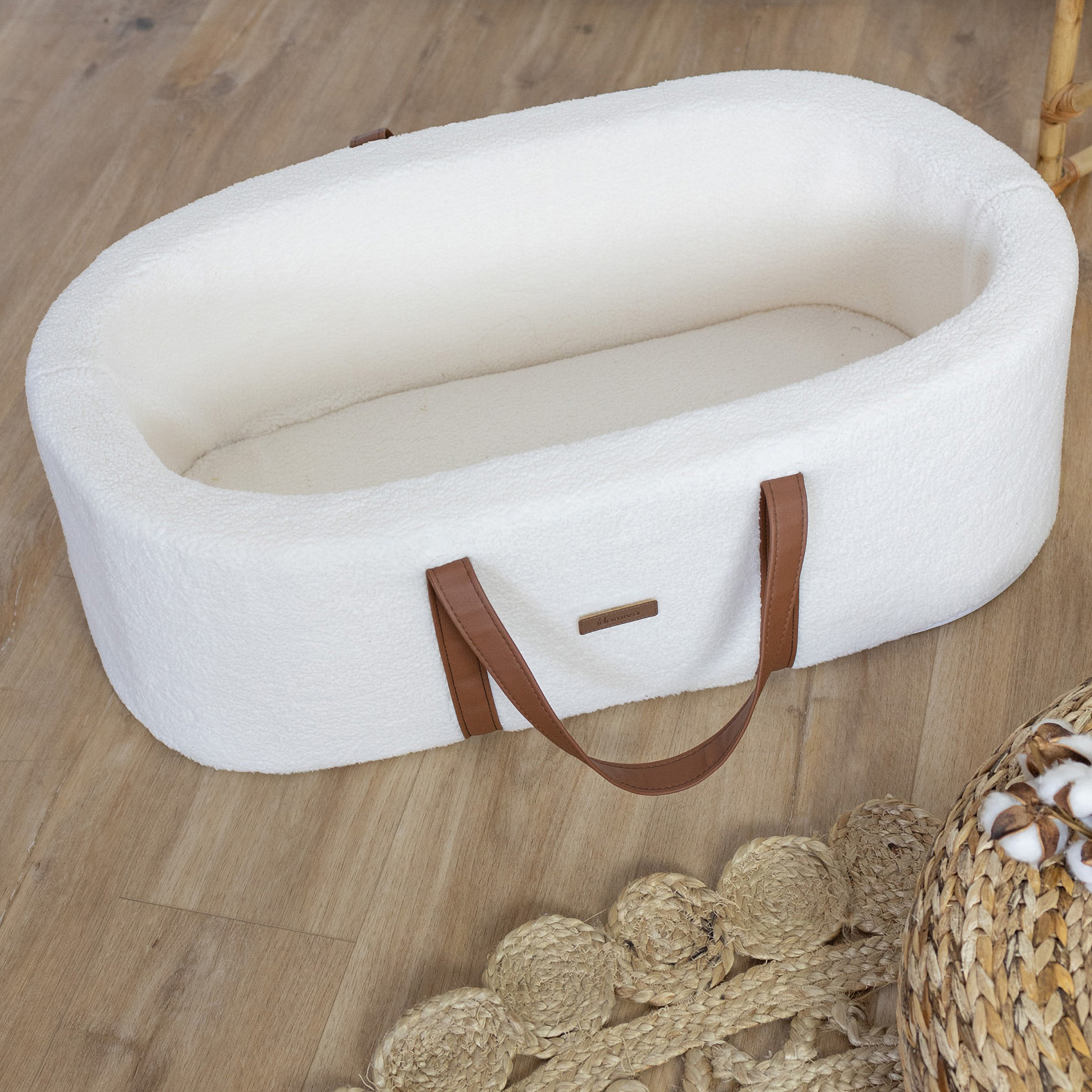 Couffin sherpa ultra-doux pour bébé — vue 3