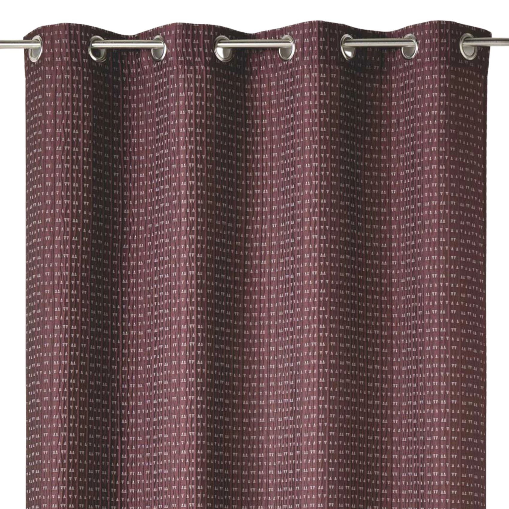 Rideau épais en Jacquard Uni à Reliefs — vue 6
