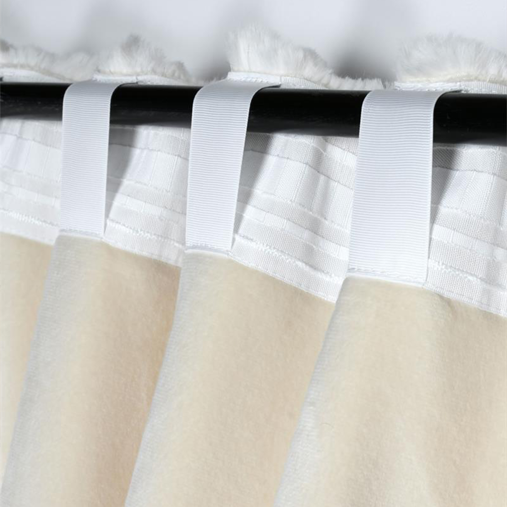 Rideau imitation fourrure ultra doux — vue 4