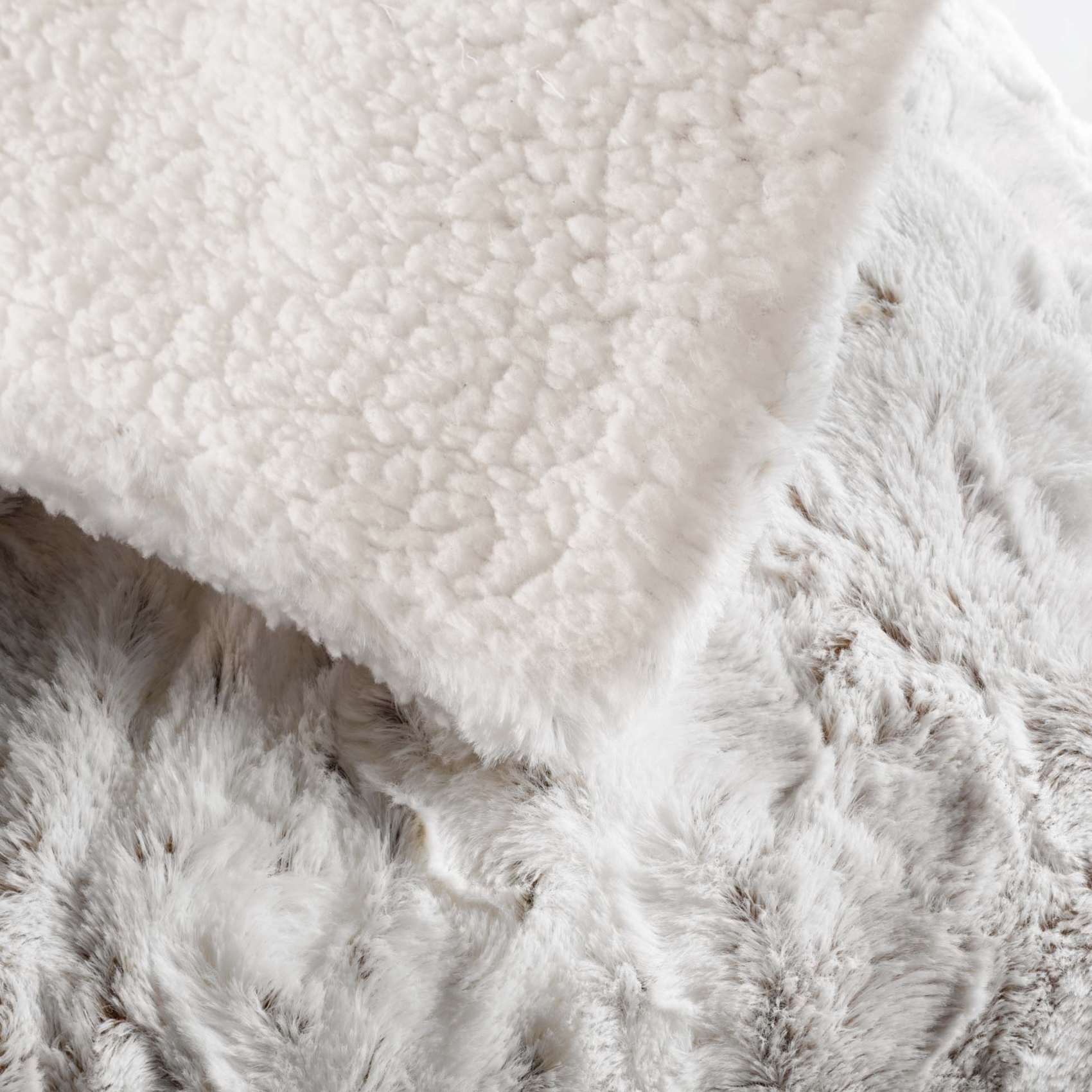 Plaid doublé en imitation fourrure — vue 6