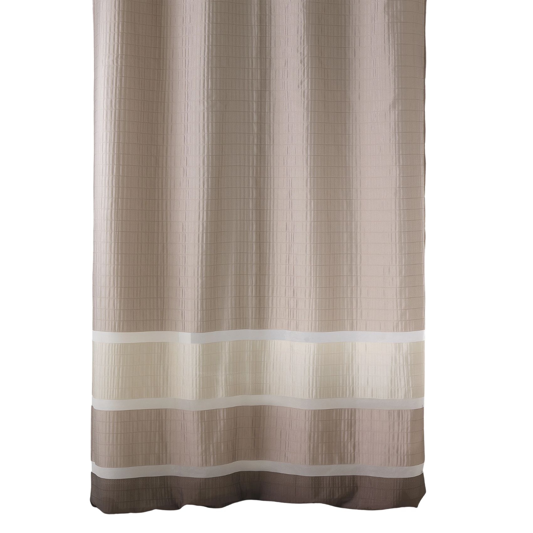 Voilage satiné rayures horizontales — vue 6