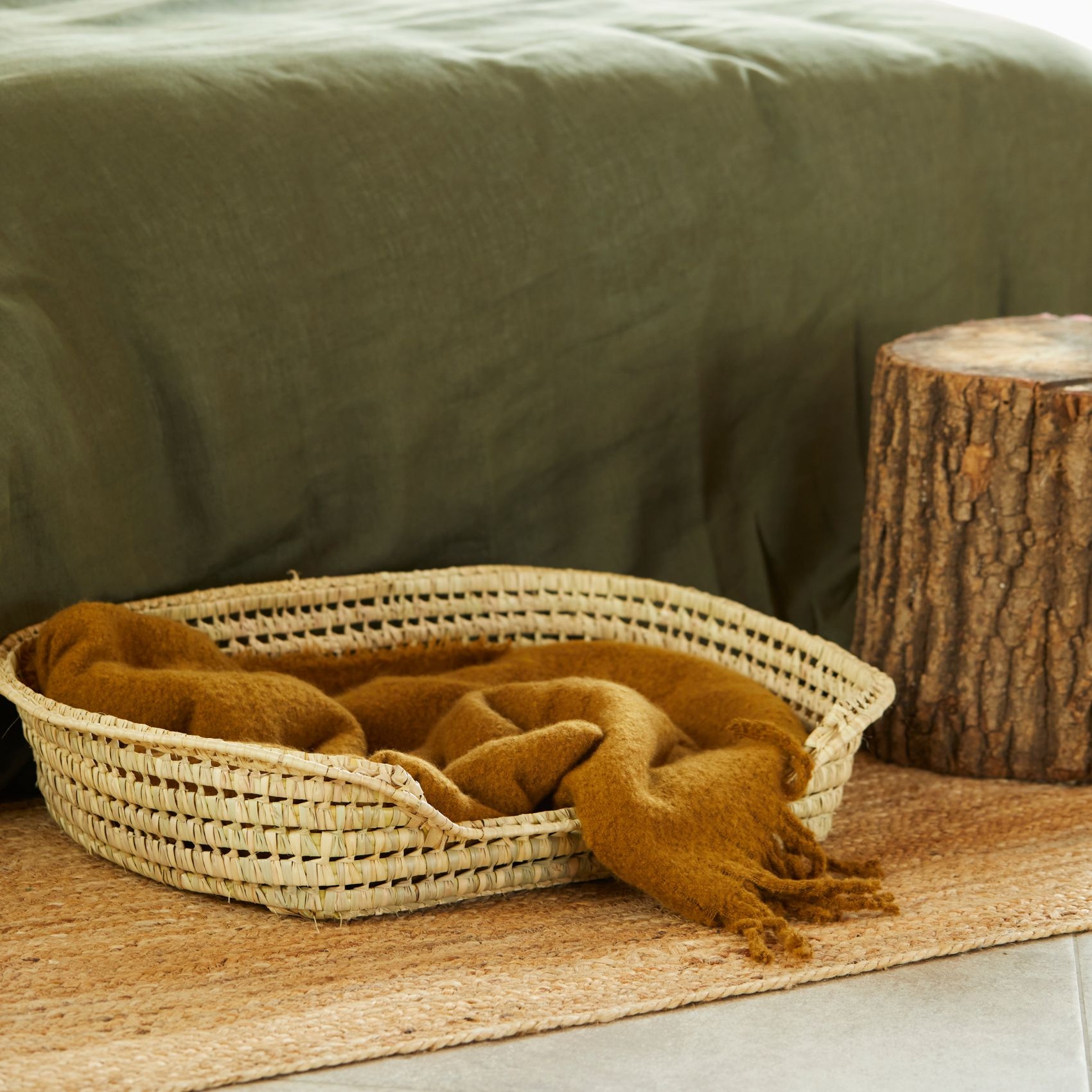 Panier Osier pour chien — vue 3