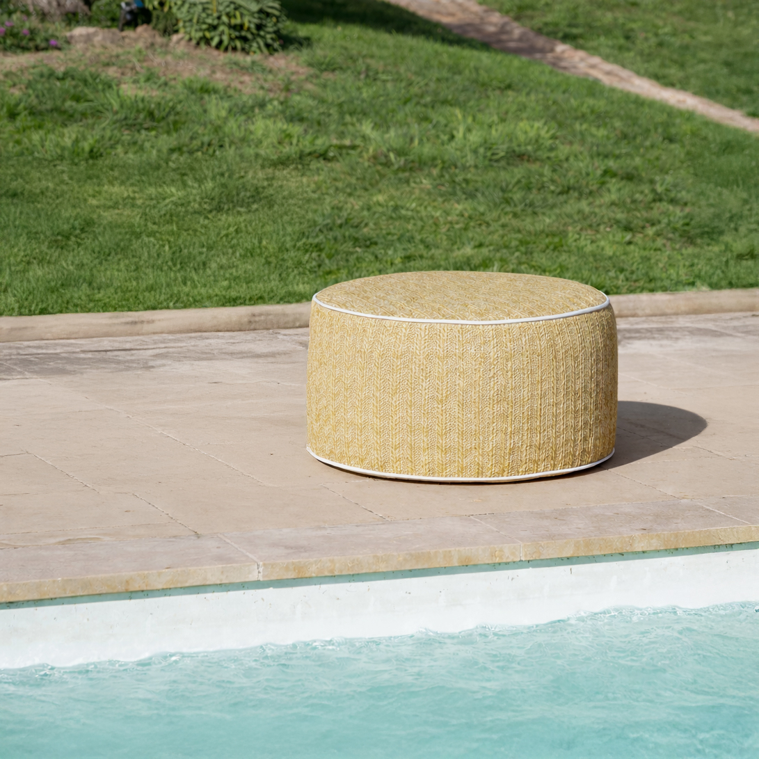 Pouf rond gonflable pour extérieur FORMENTERA — vue 6