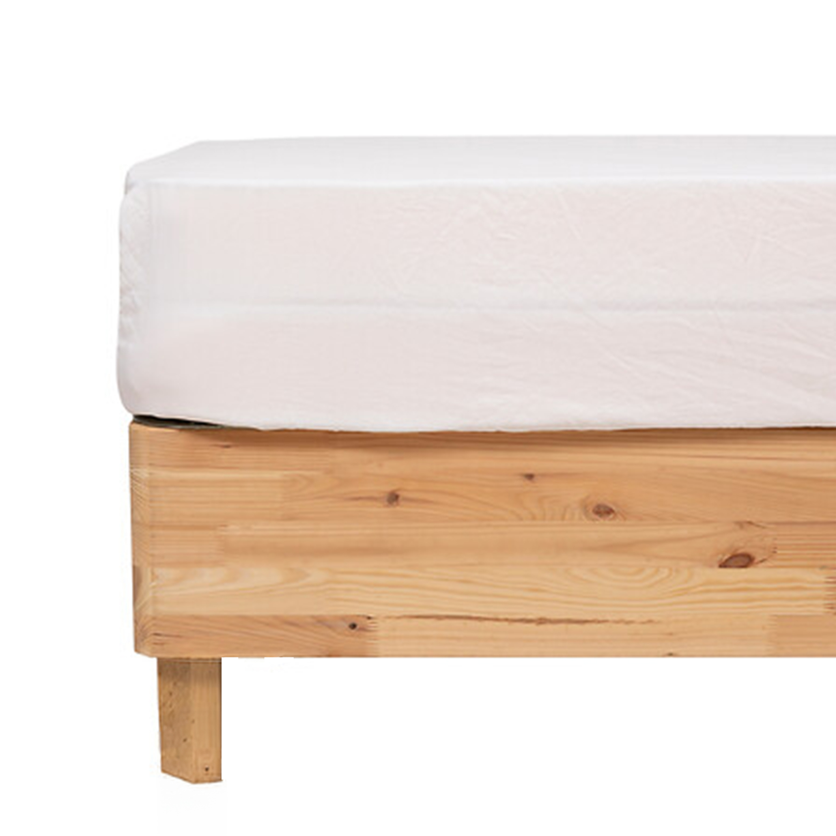 Drap housse aspect coton lavé — vue 3