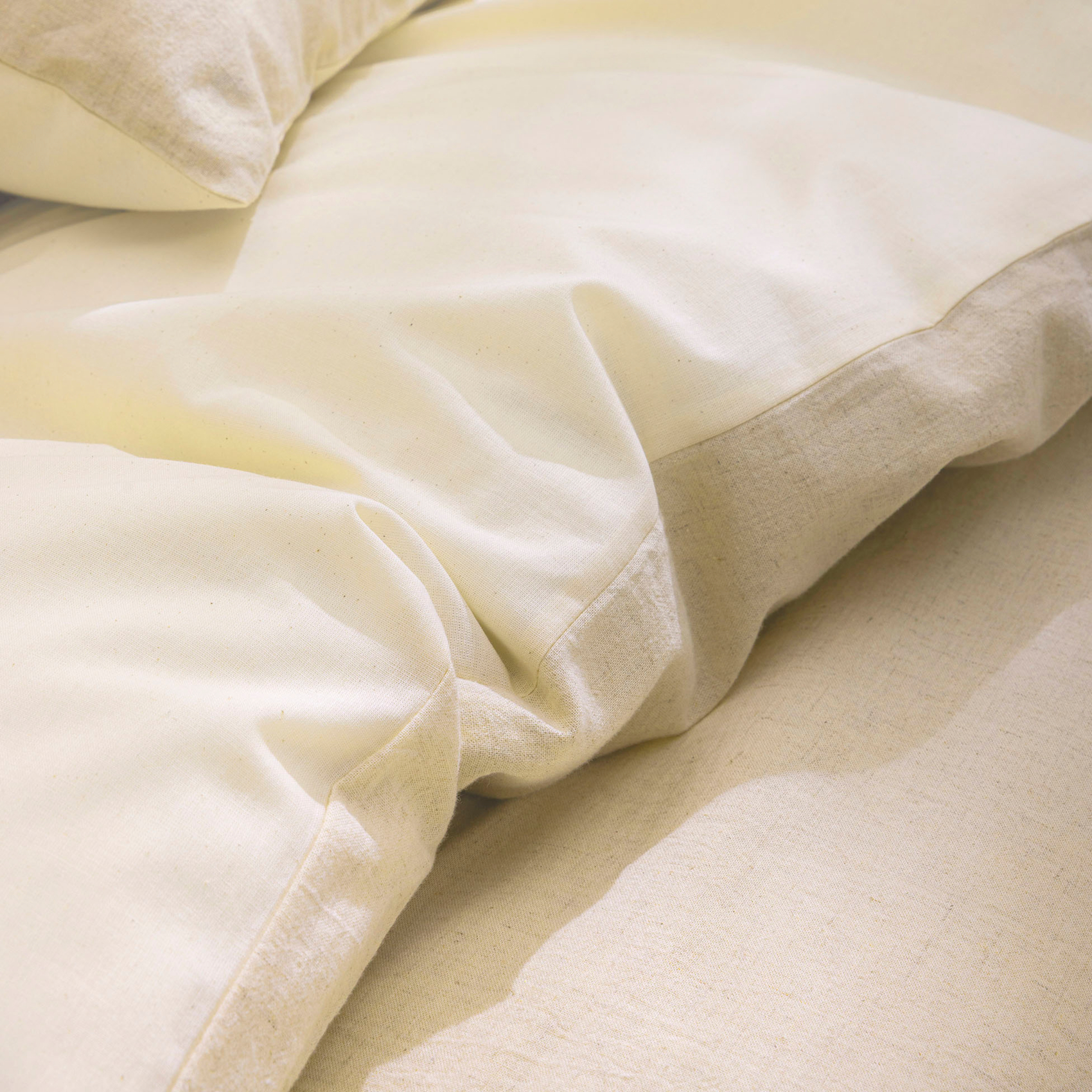 Parure de lit 3 pièces en poly-lin housse + taies — vue 5