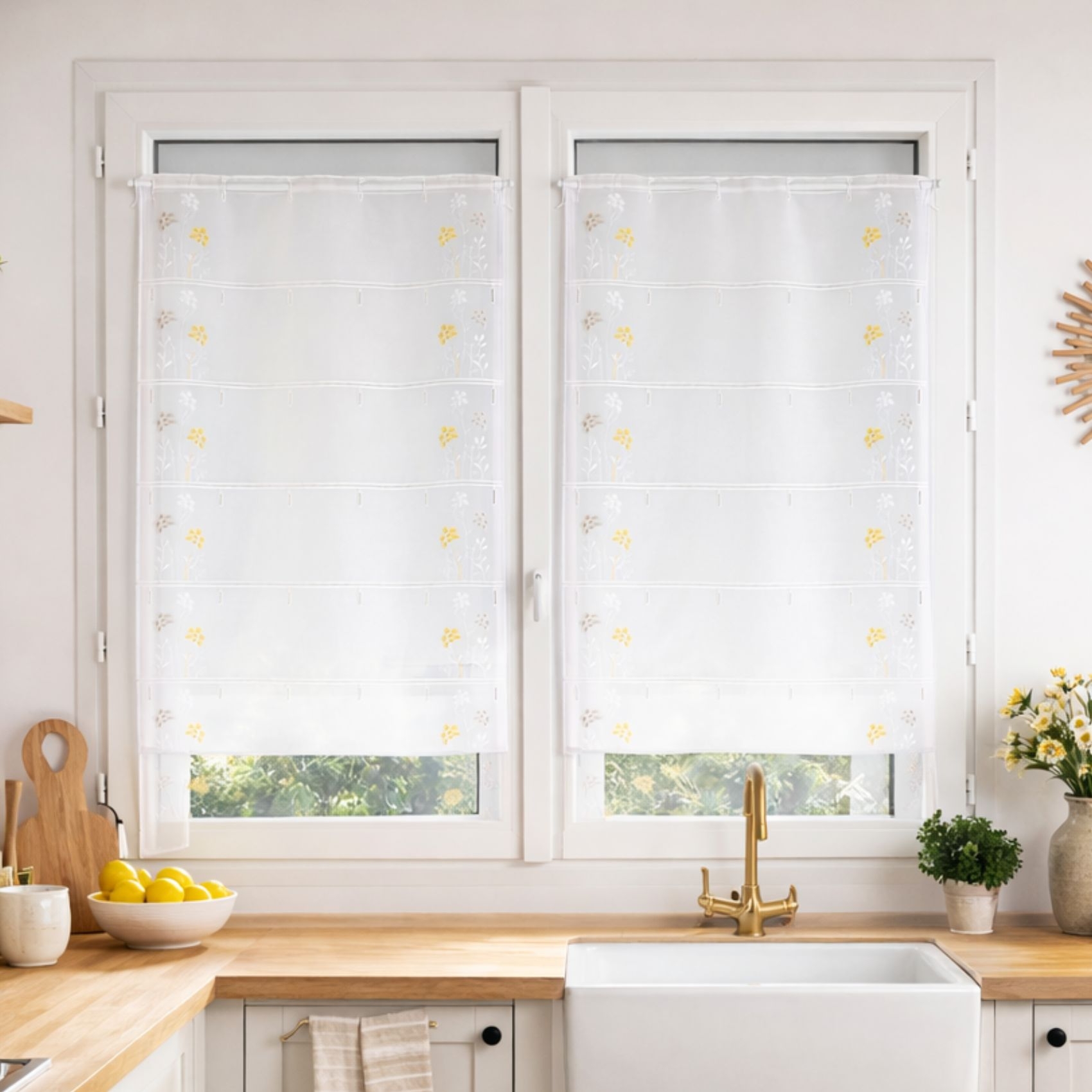 Modulable brodé fleurs