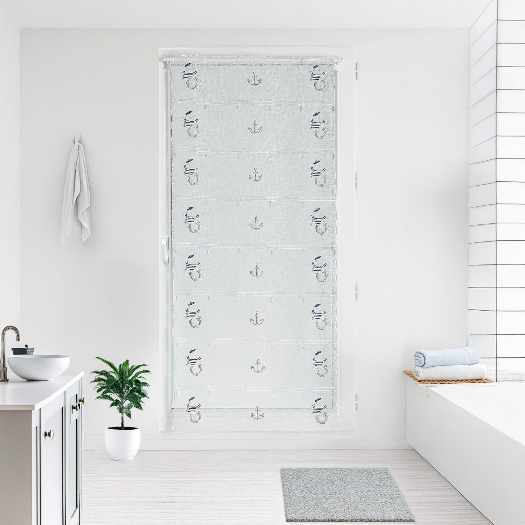 Modulable brodé au style marine