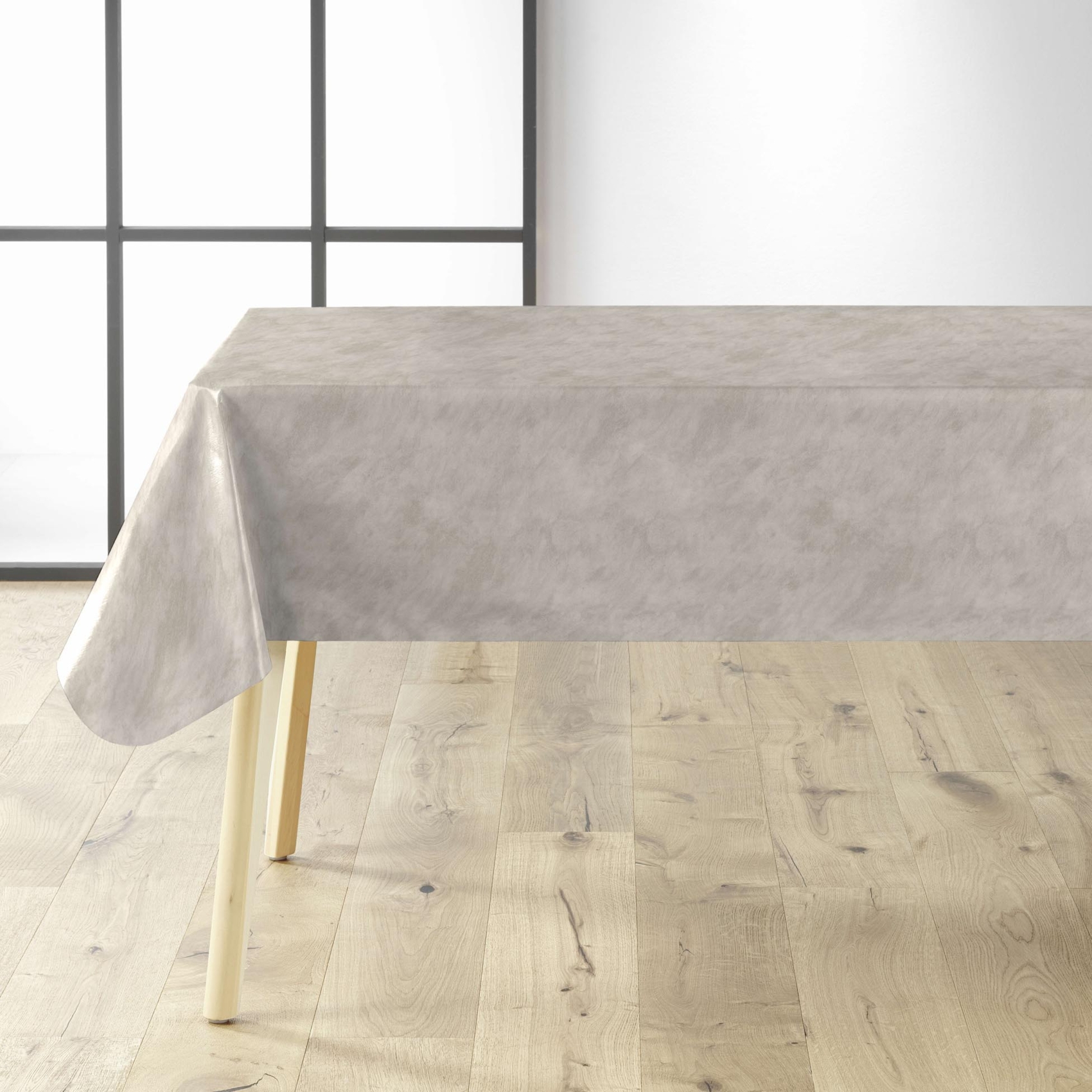 Toile cirée effet béton ciré sur mesure — vue 5
