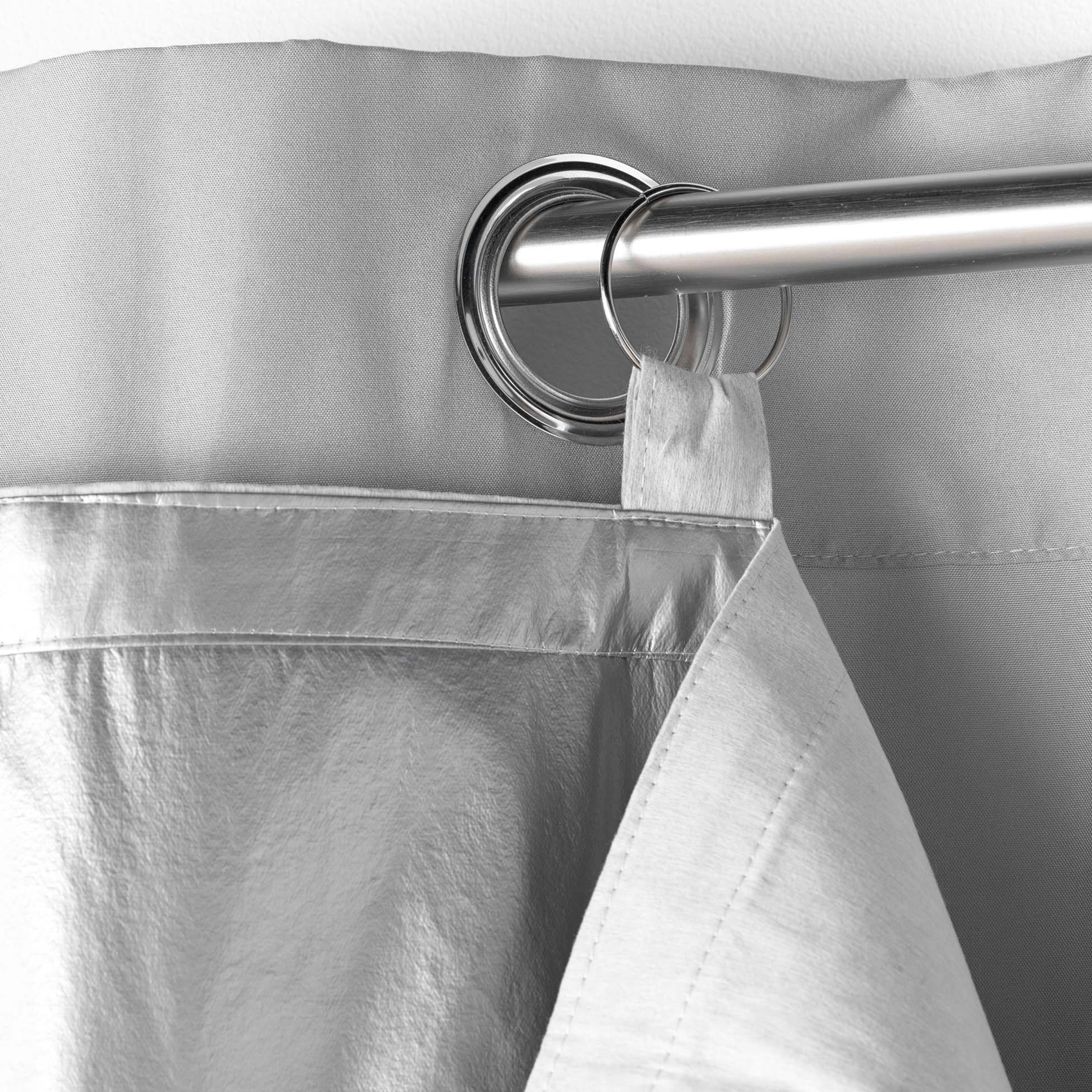 Doublure thermique avec anneaux pour rideaux — vue 4