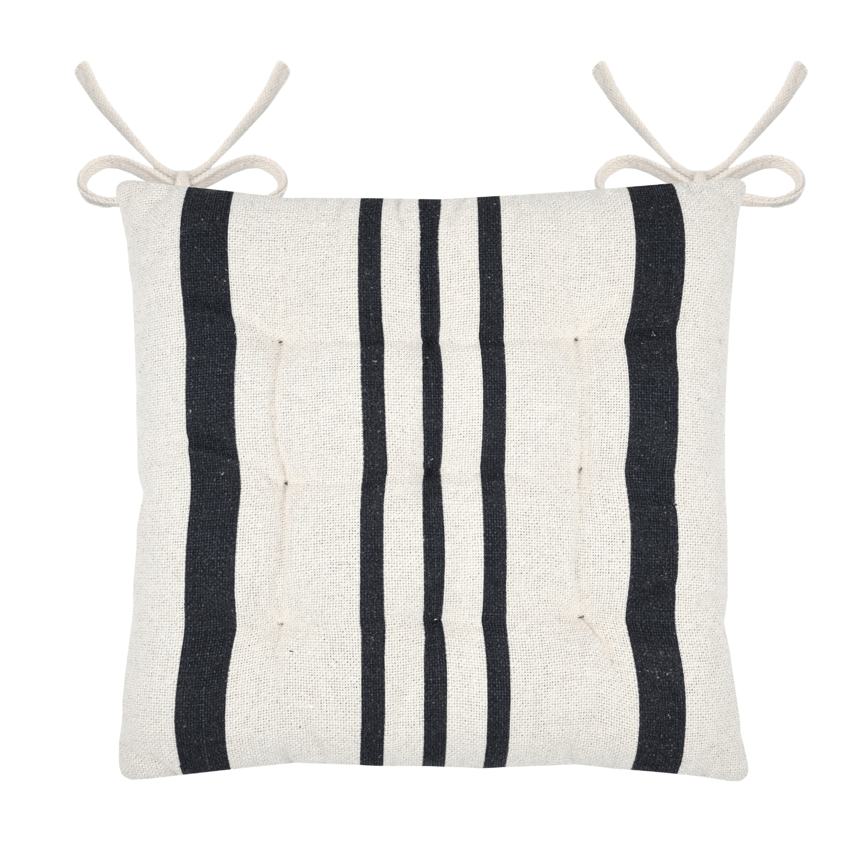 Galette de chaise à rayures — vue 4