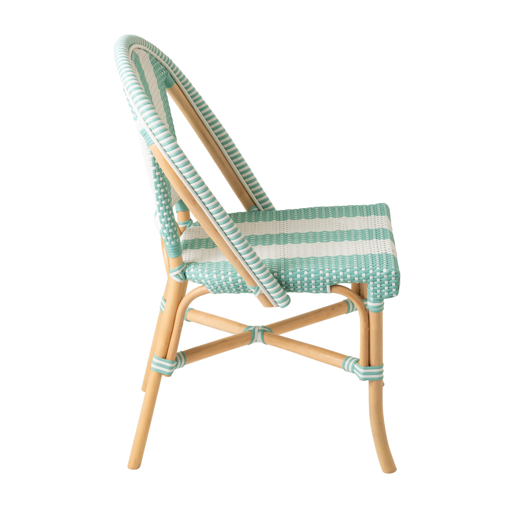 Chaise de jardin en rotin tressé — vue 3