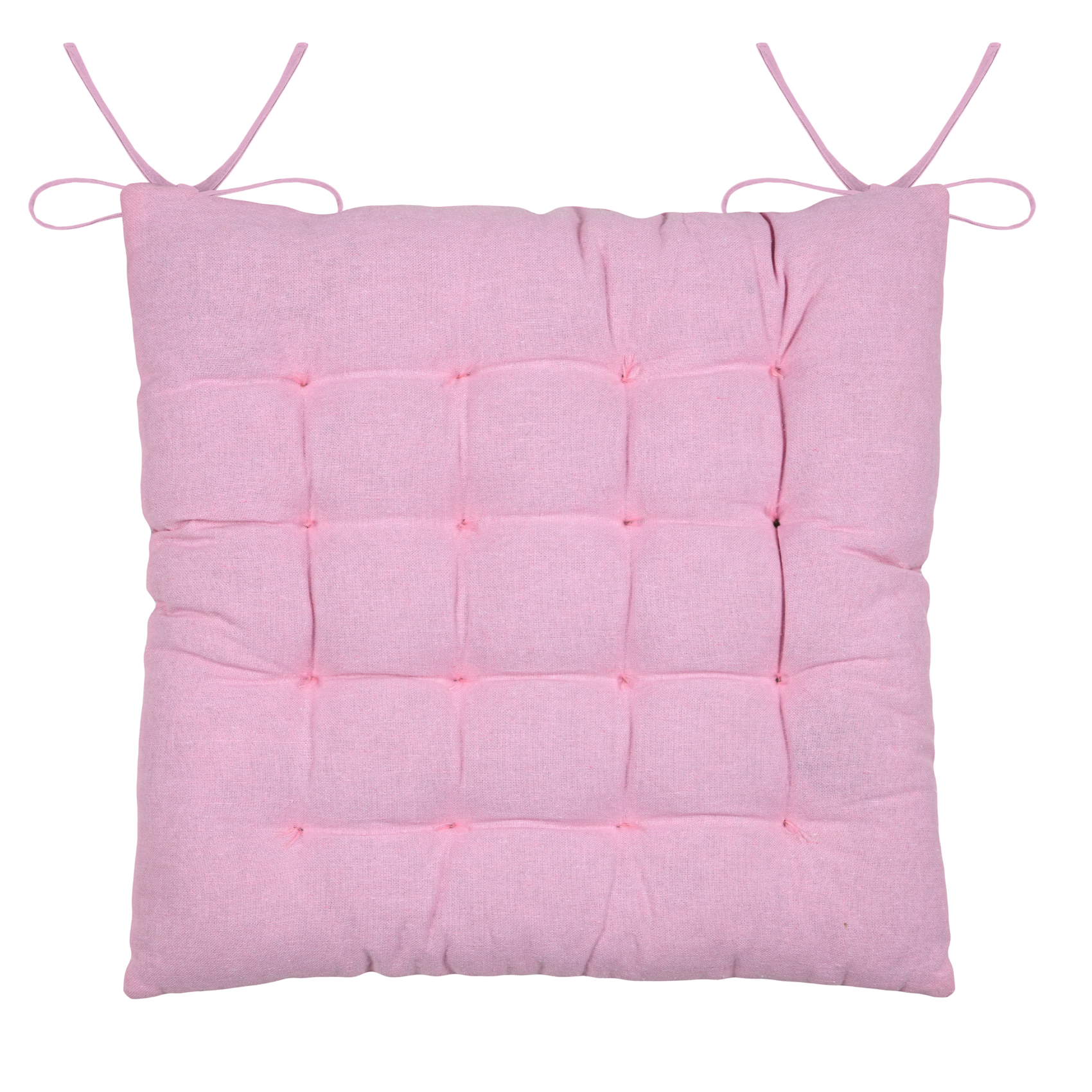 Galette de chaise polycoton matelassée ondulations — vue 6