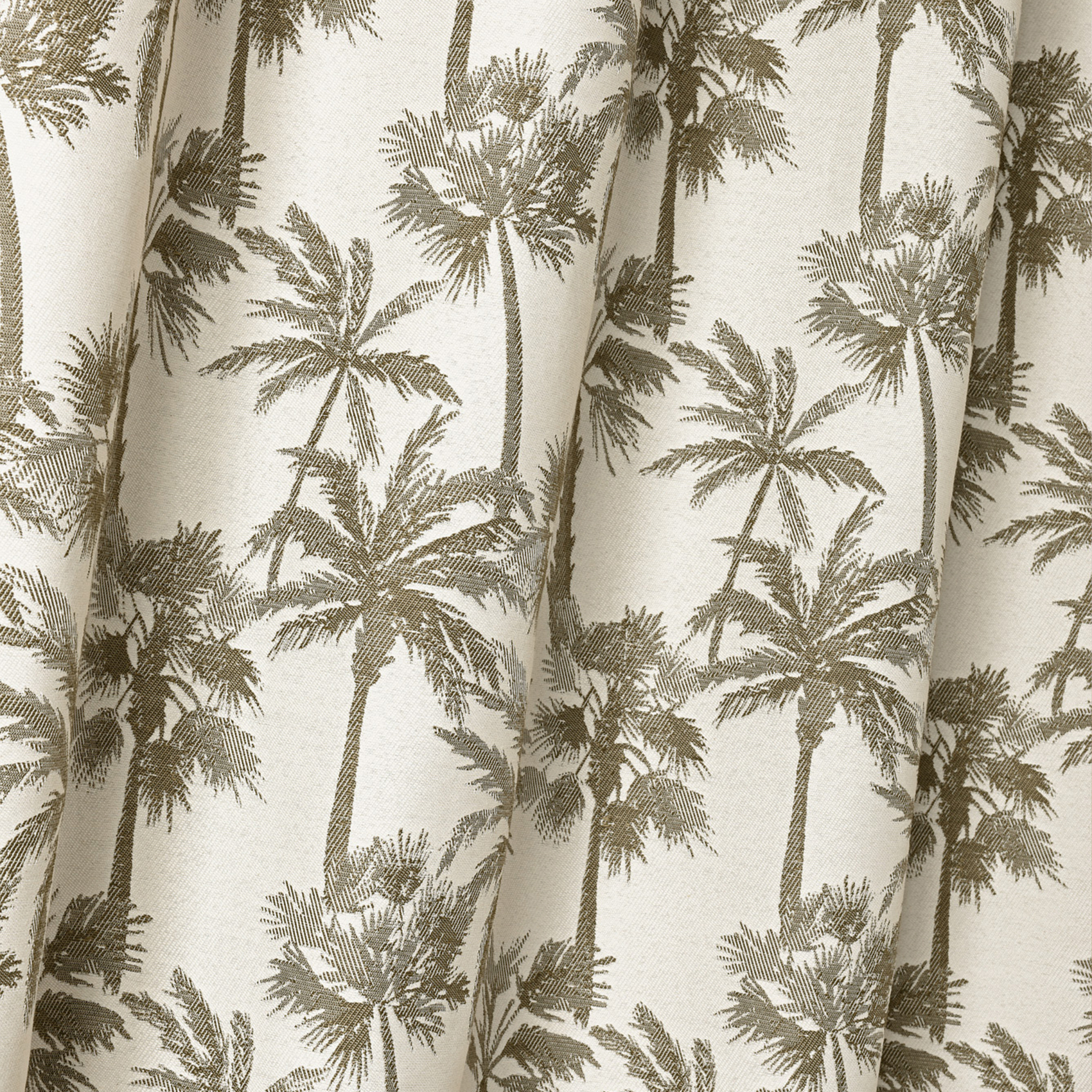 Tissu au mètre motif palmier tissé — vue 6