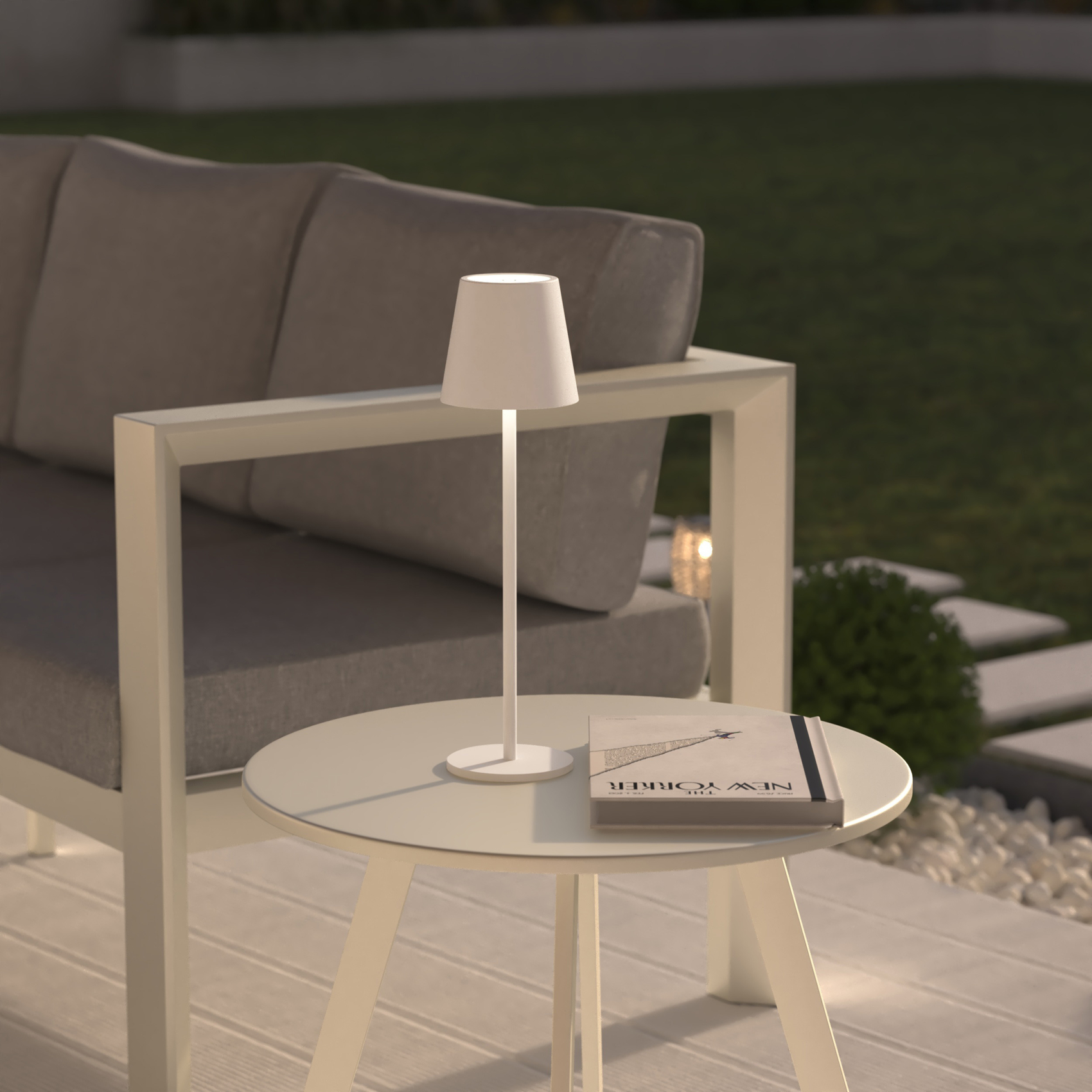 Lampe à poser extérieure LED rechargeable — vue 5