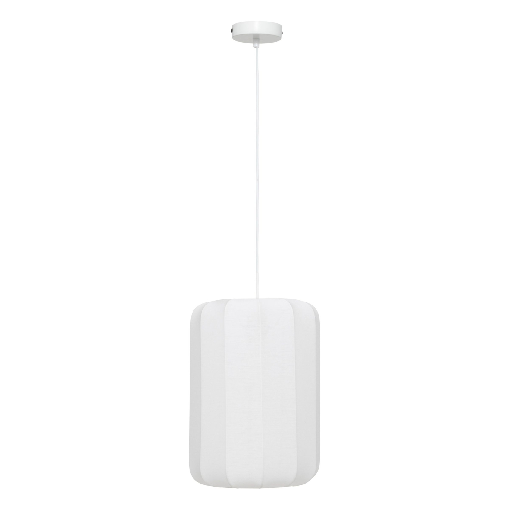 Suspension en coton blanc