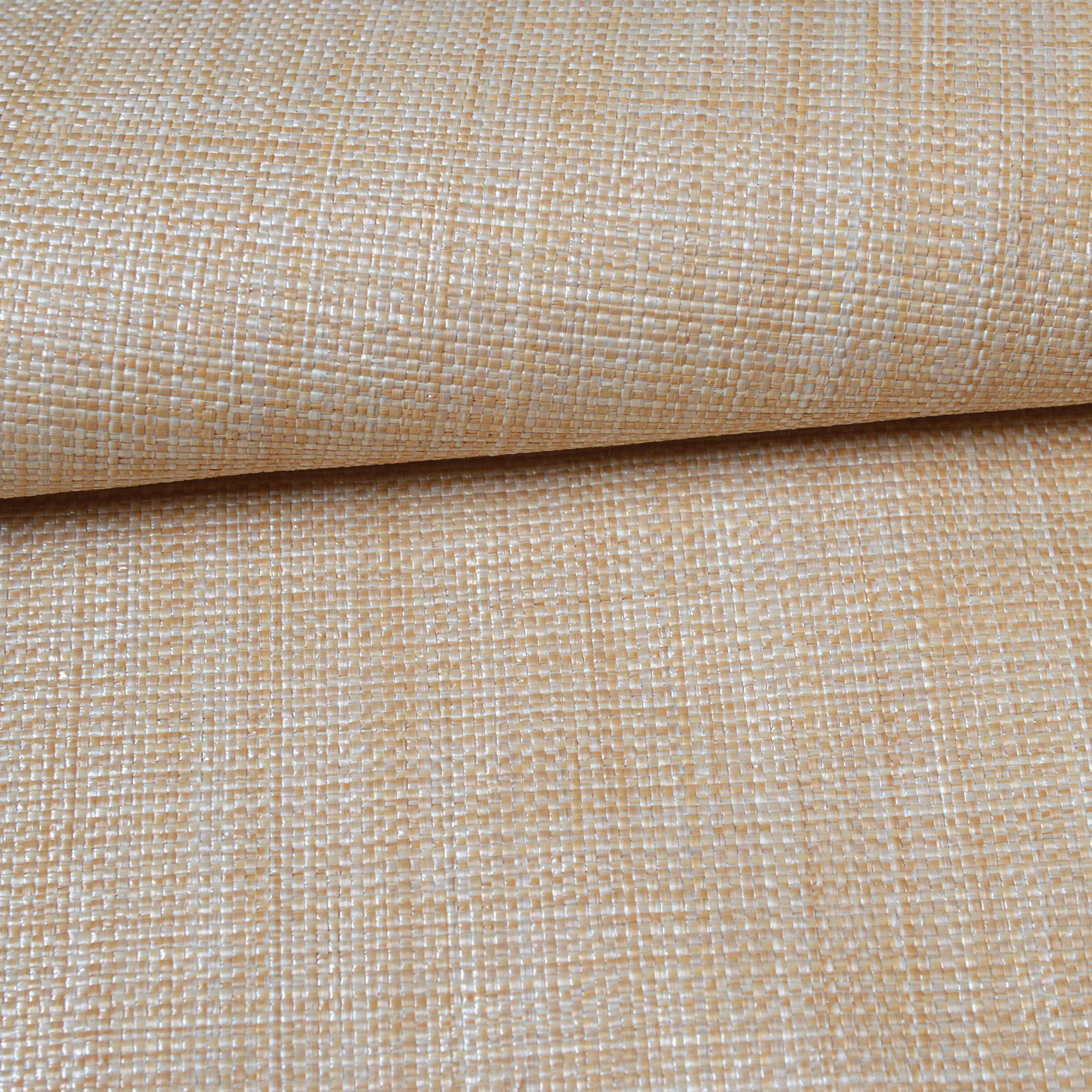 Tissu imitation raphia naturel — vue 3