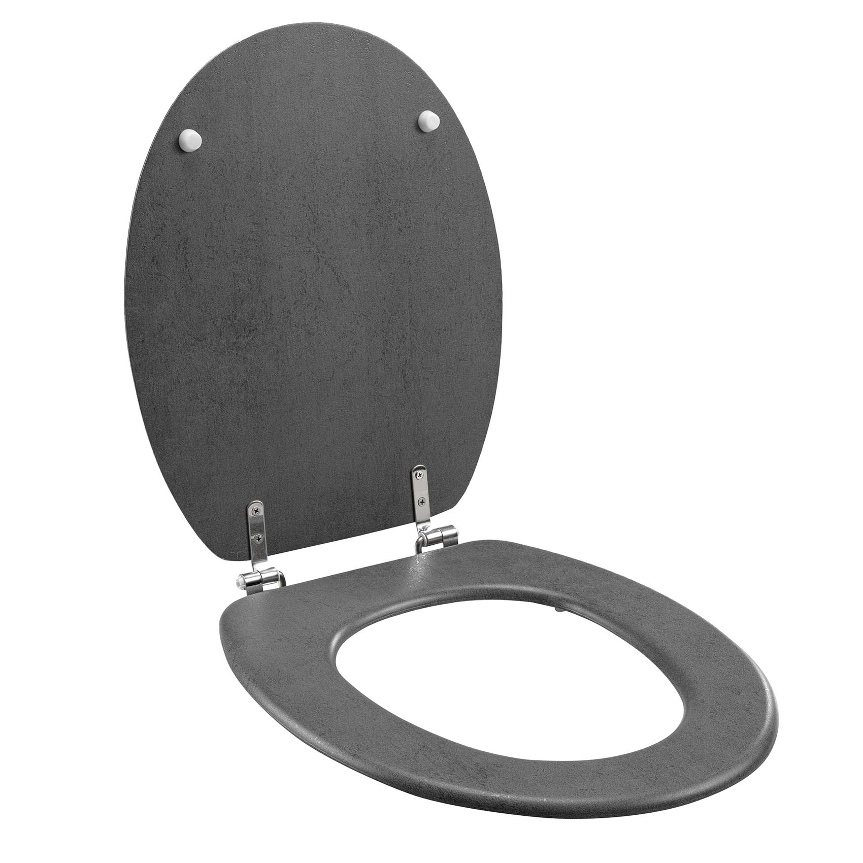 Abattant wc effet béton — vue 3