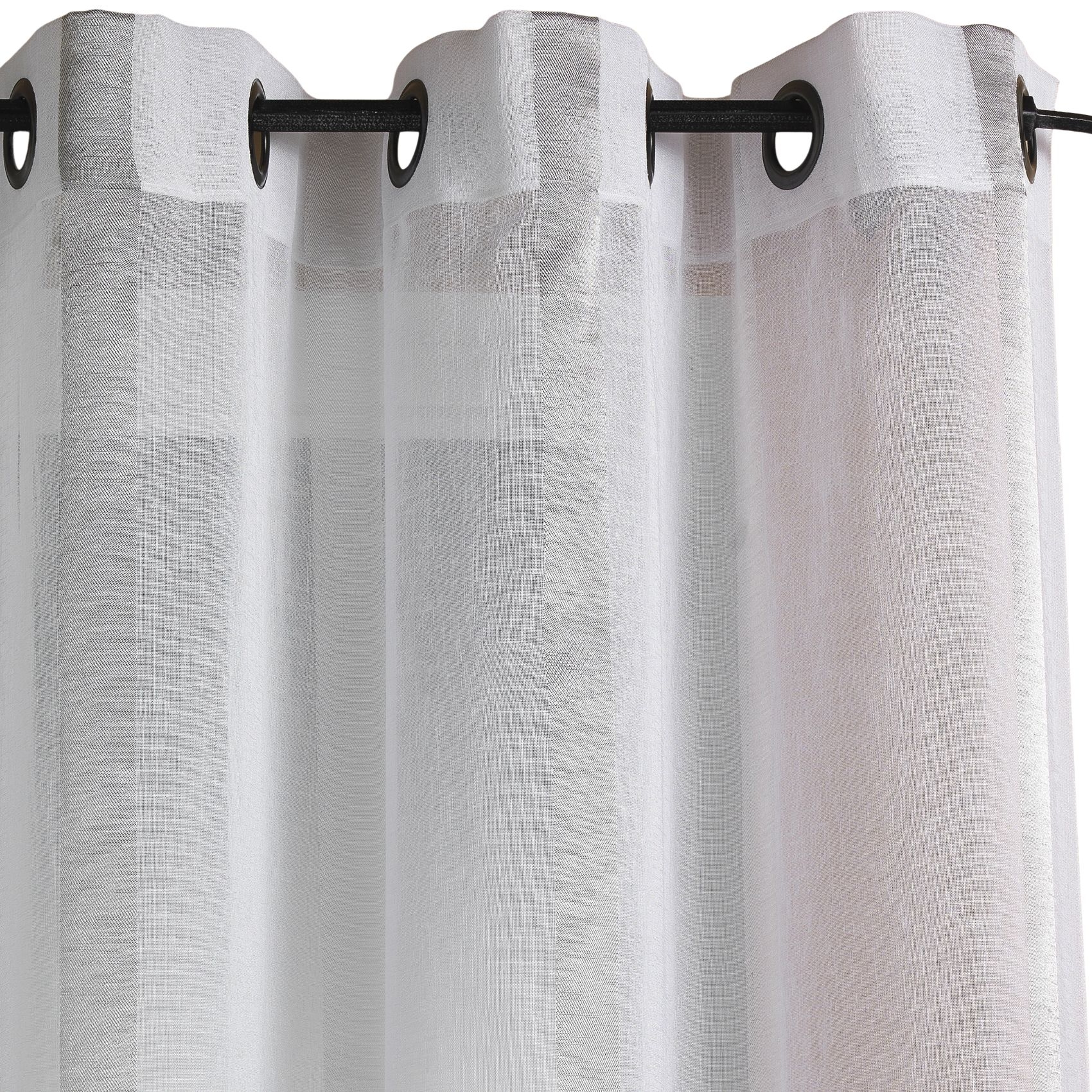 Voilage Etamine Rayures verticales — vue 4