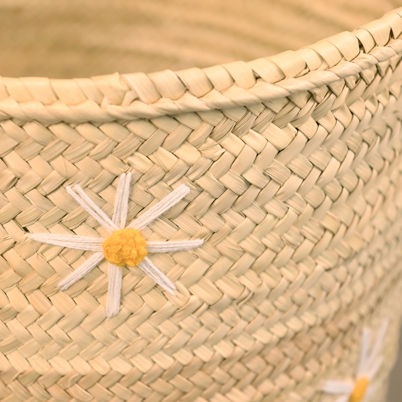 Panier de rangement marguerite — vue 3