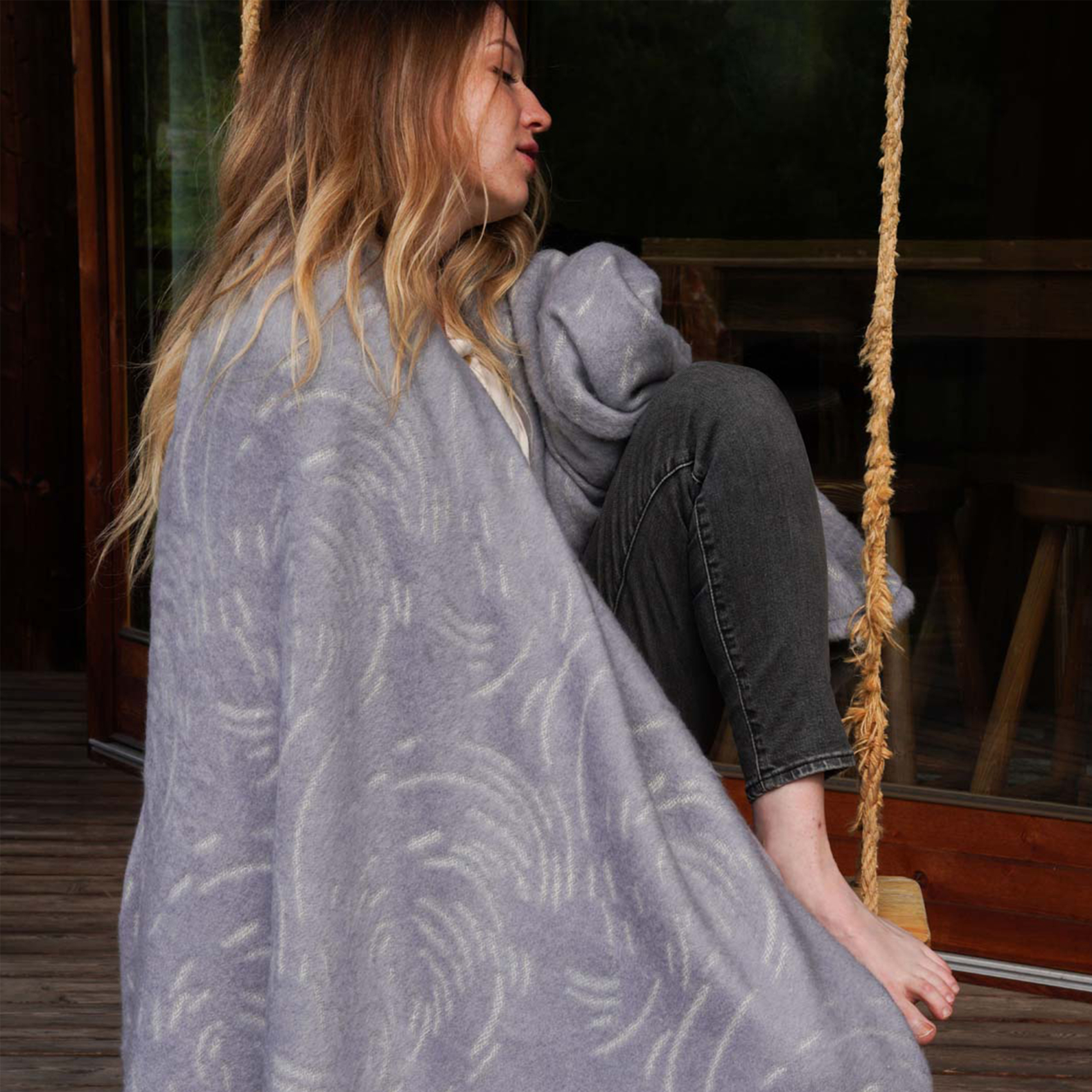 Couverture laine Mérinos très douce — vue 3