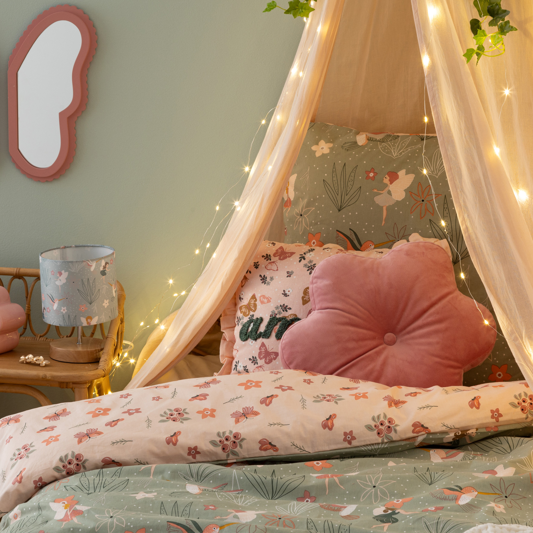 Coussin forme de fleur — vue 3