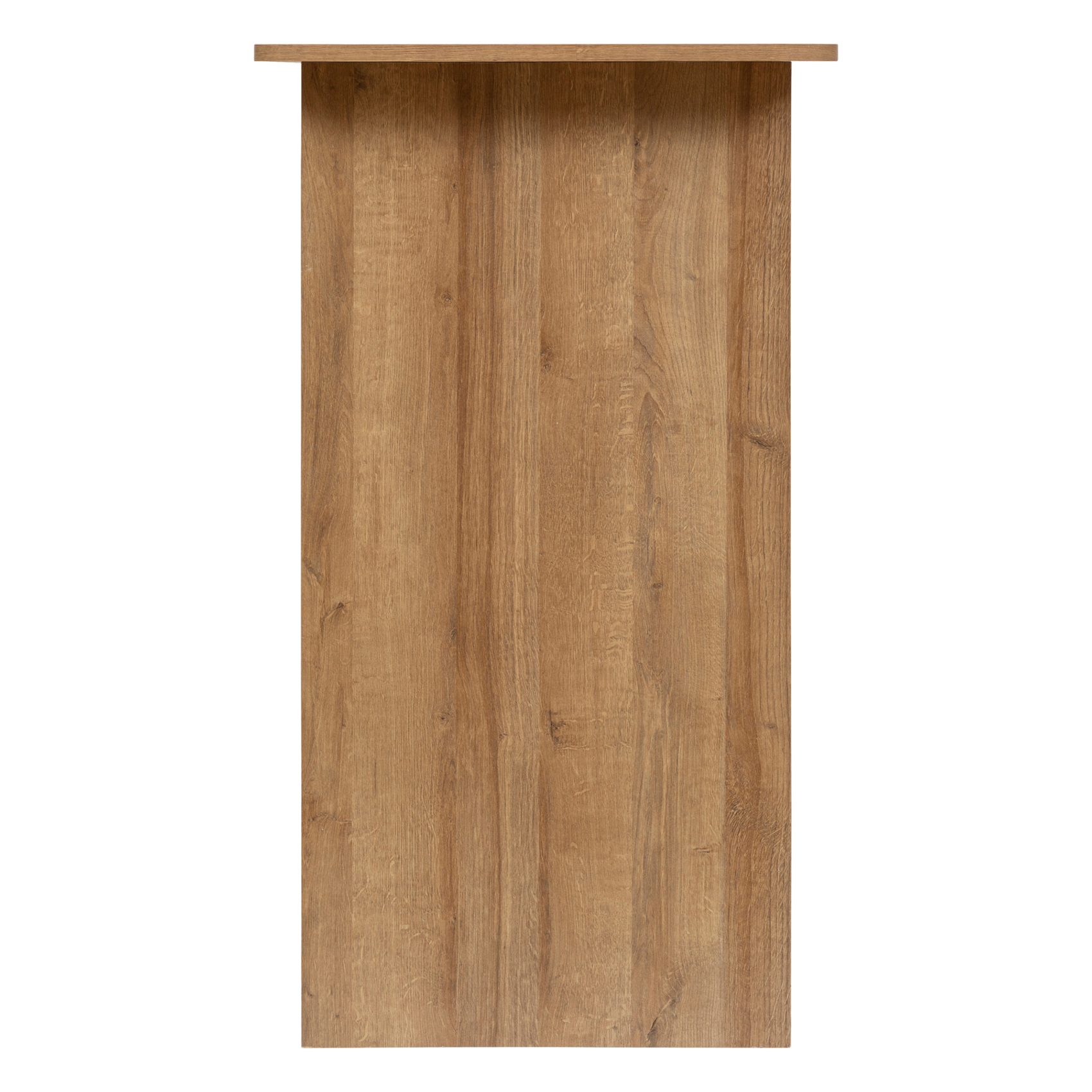 Table bar aspect bois avec rangements intégrés — vue 5