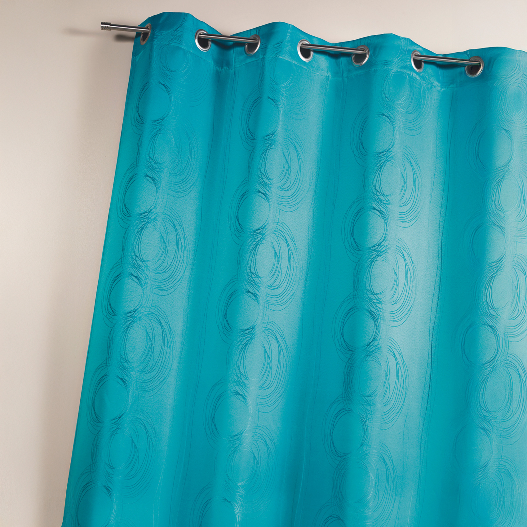 Rideau jacquard print Cercle Design — vue 6