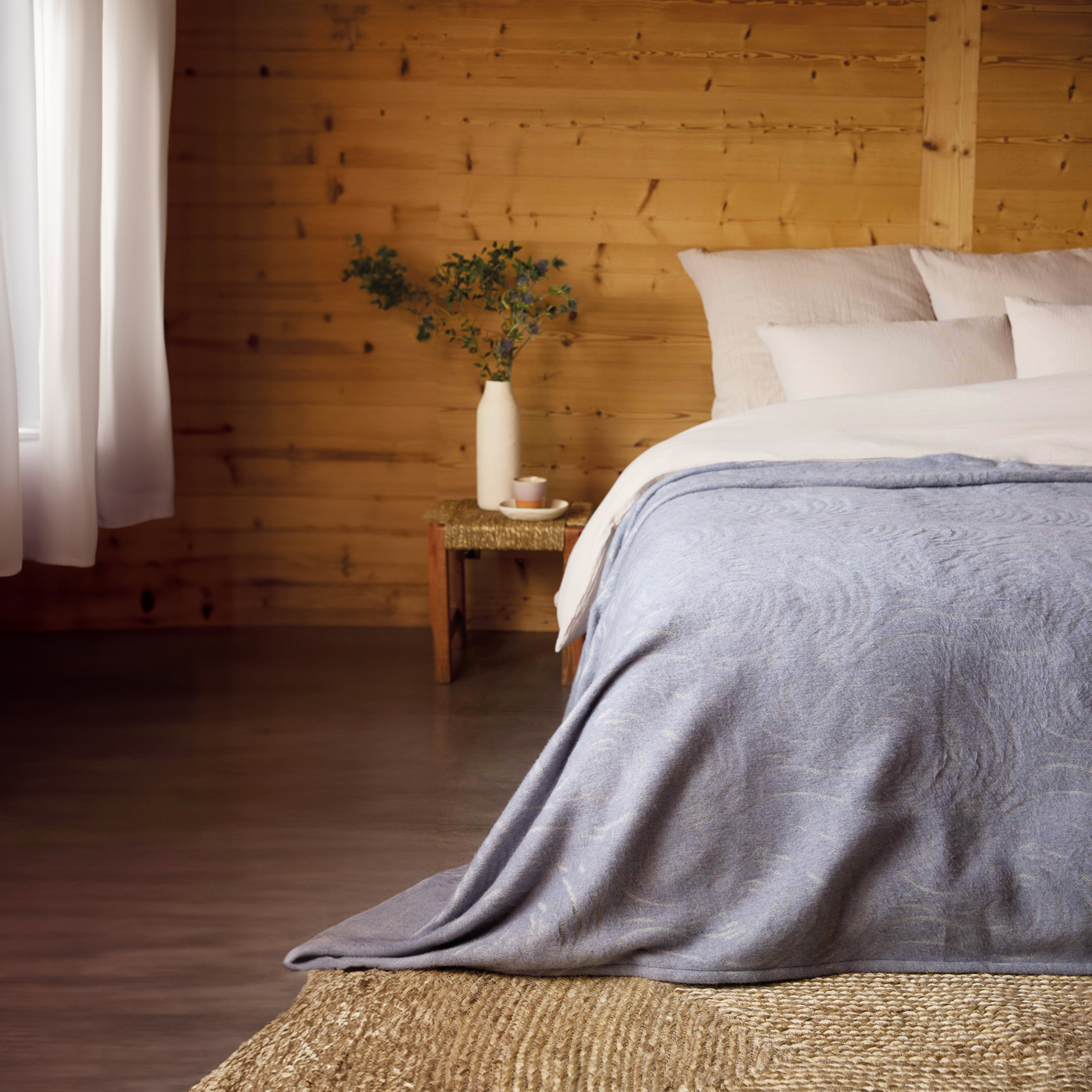 Couverture laine Mérinos très douce — vue 6